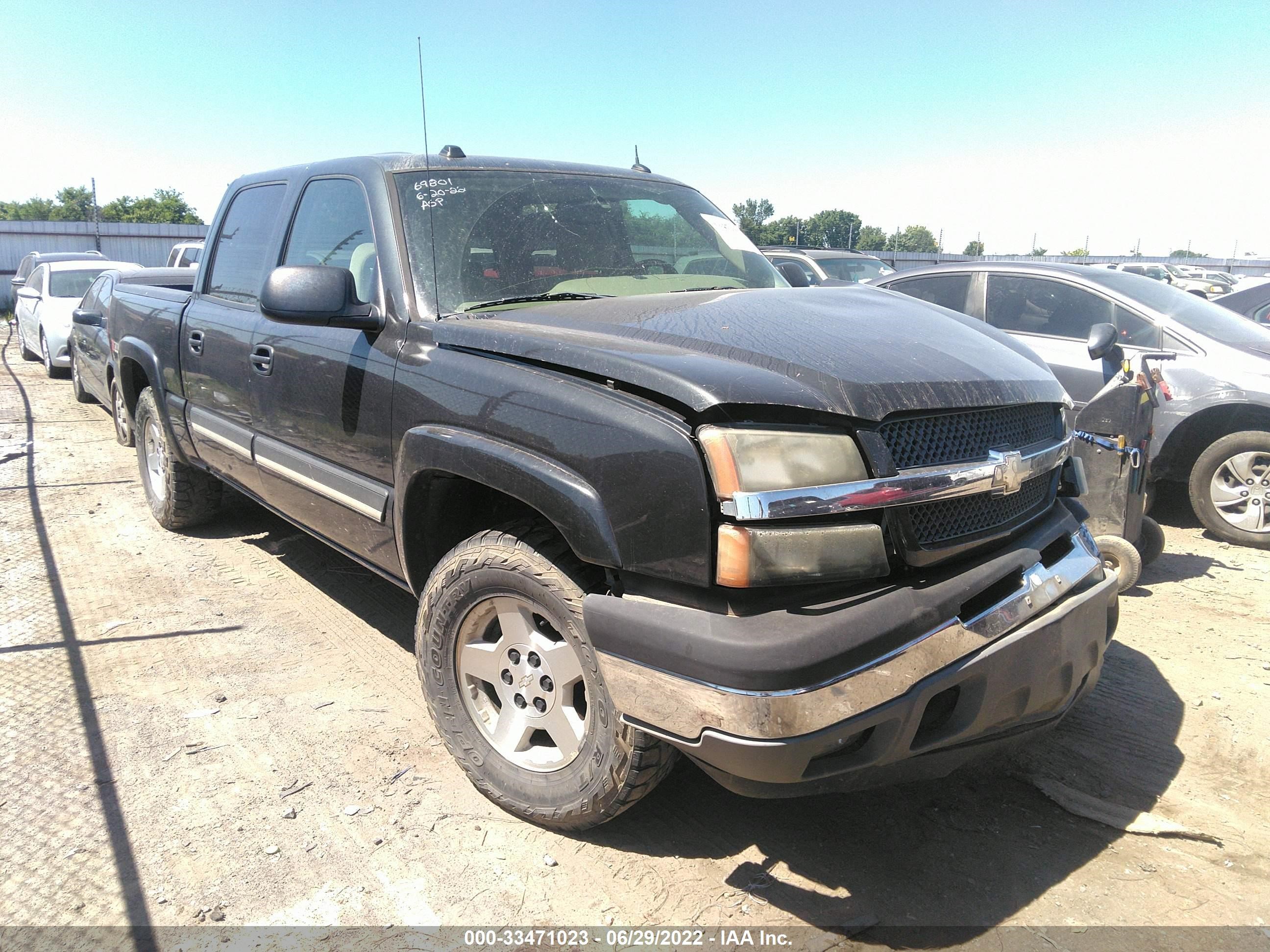 CHEVROLET SILVERADO 2005 2gcek13t751306748