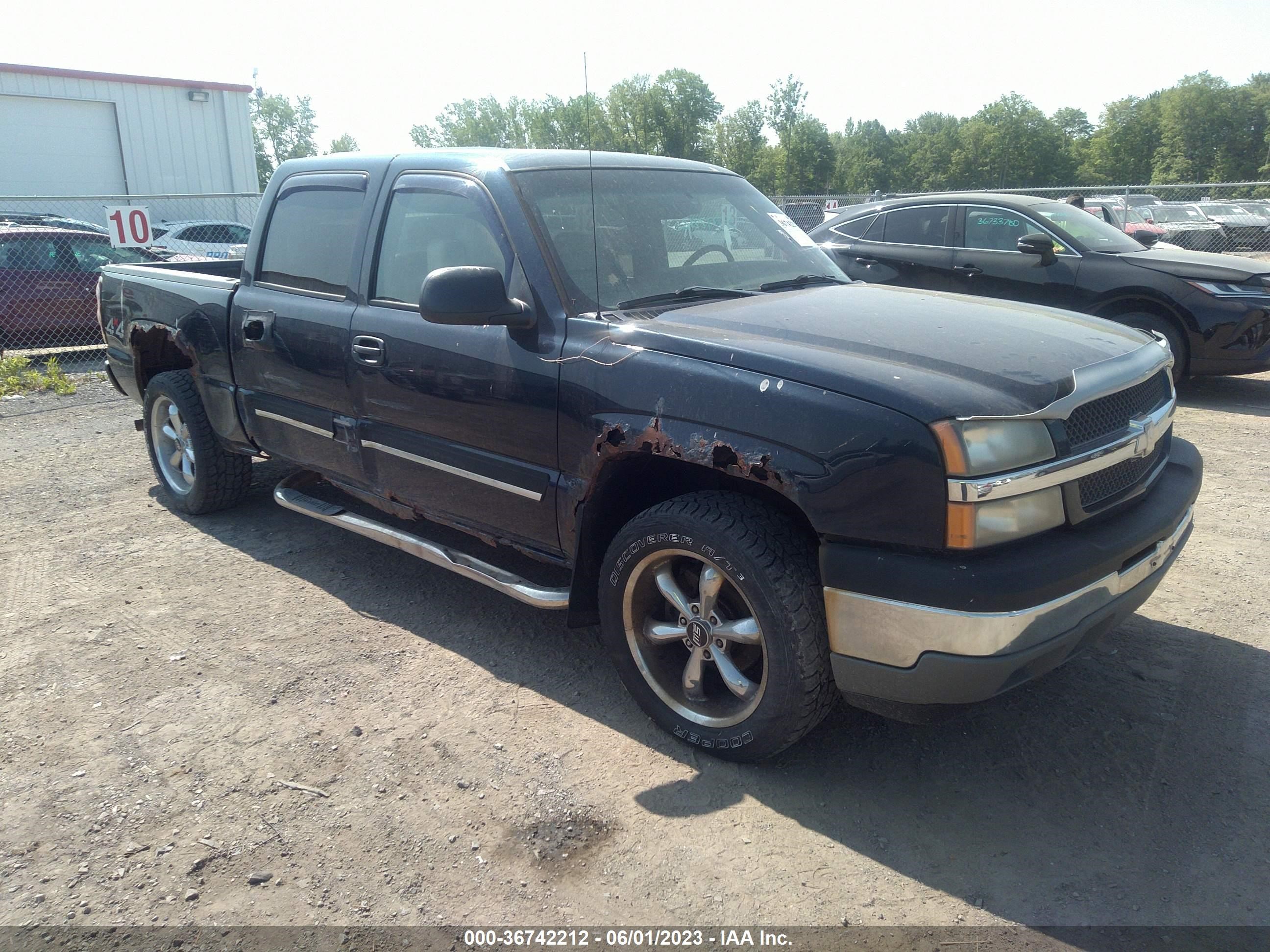 CHEVROLET SILVERADO 2005 2gcek13t851114478