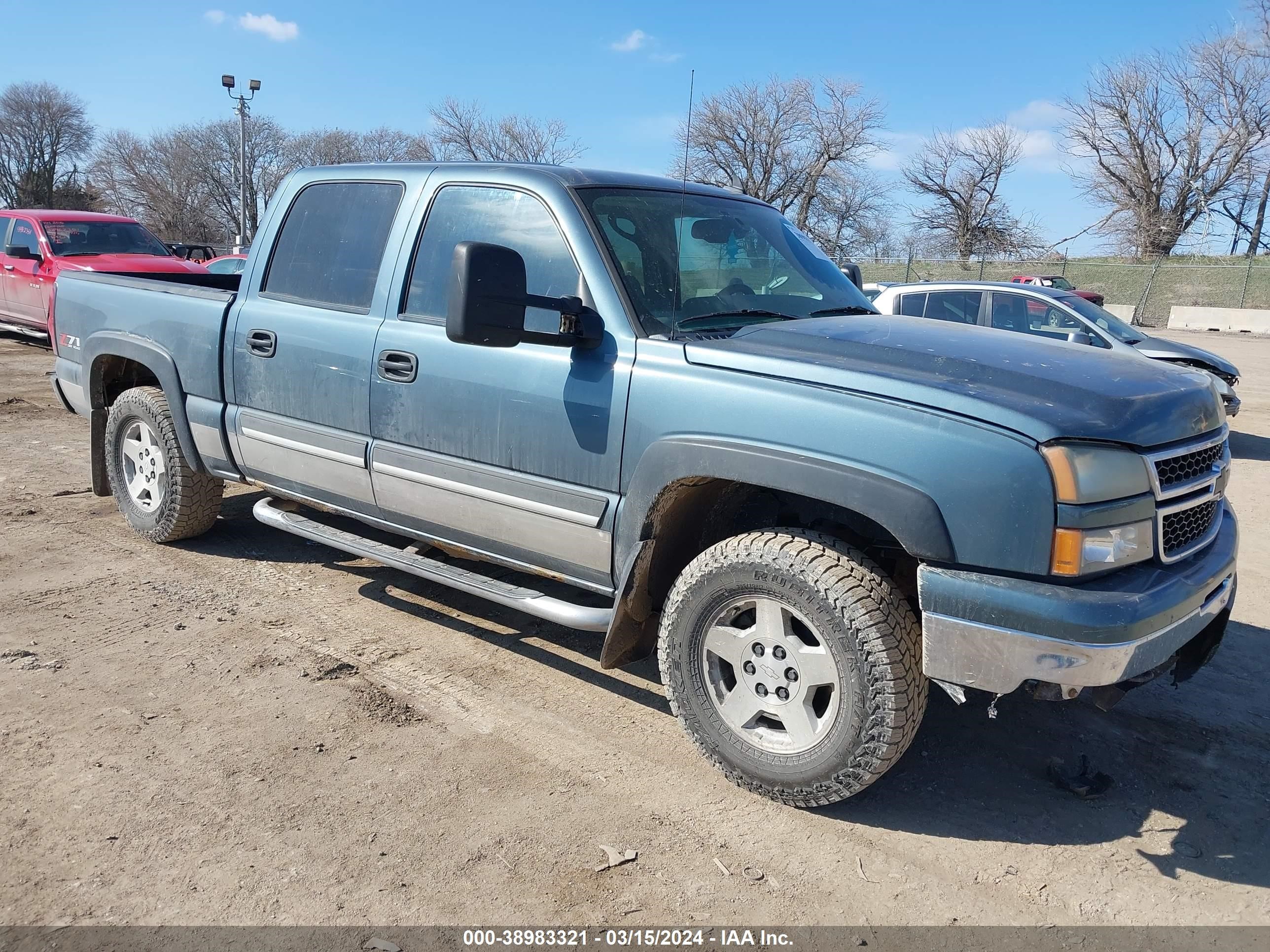 CHEVROLET SILVERADO 2006 2gcek13t861163097