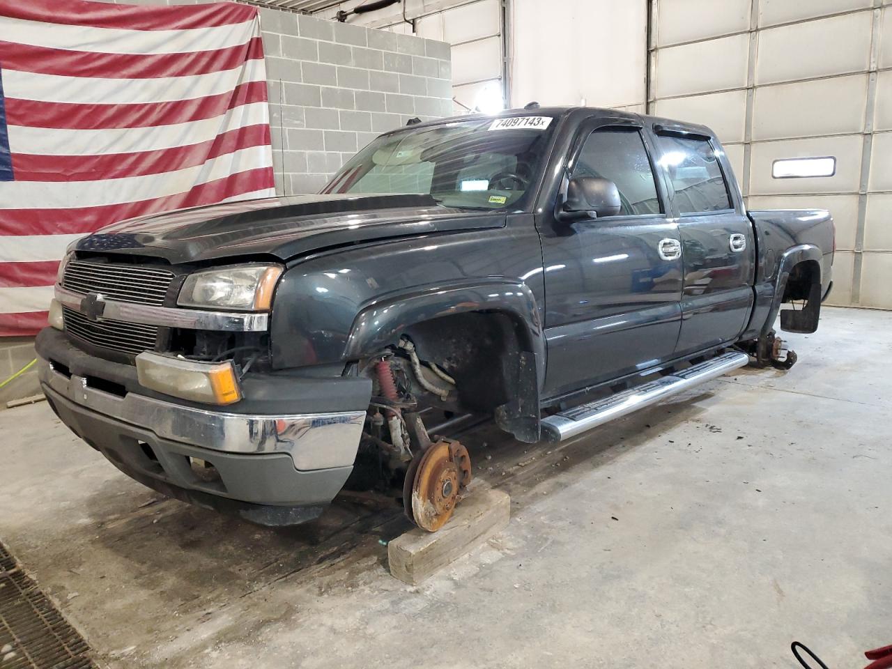 CHEVROLET SILVERADO 2005 2gcek13tx51115910