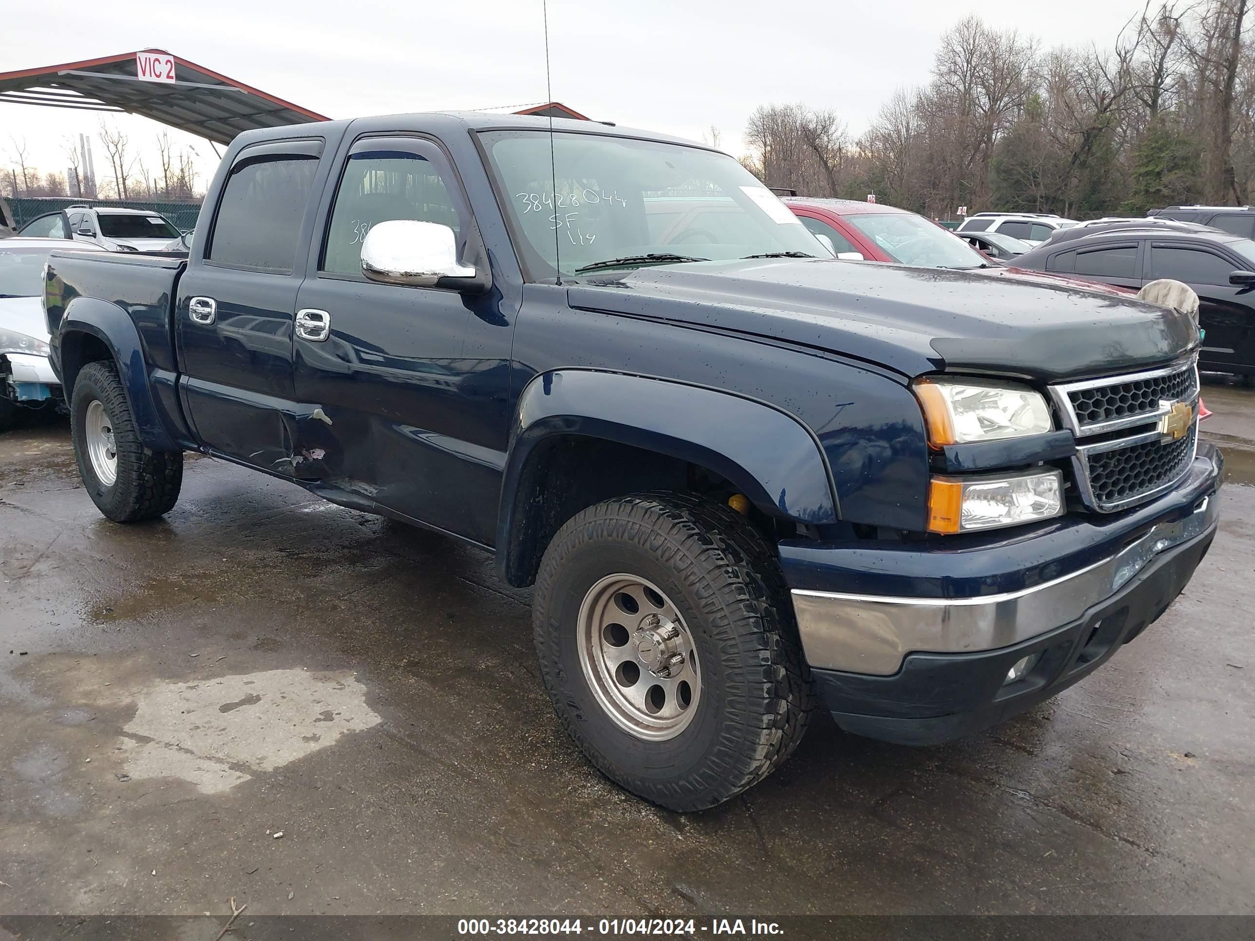 CHEVROLET SILVERADO 2006 2gcek13tx61103676