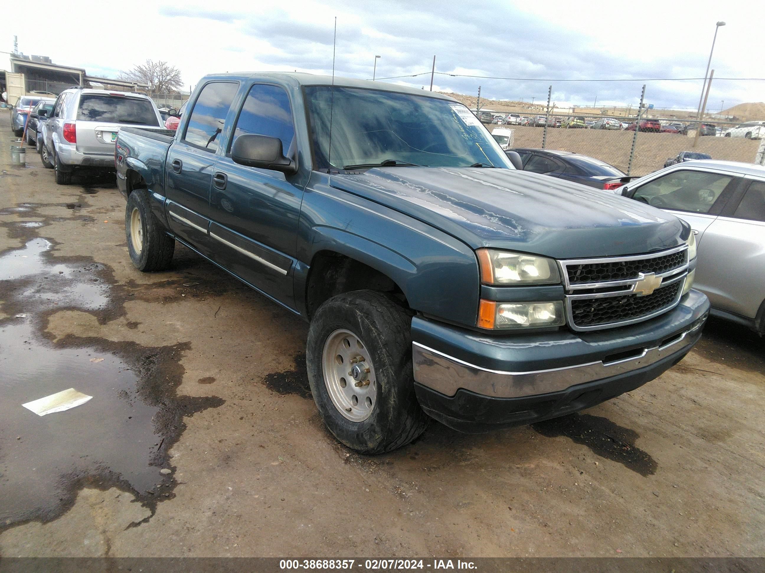 CHEVROLET SILVERADO 2007 2gcek13v971118656