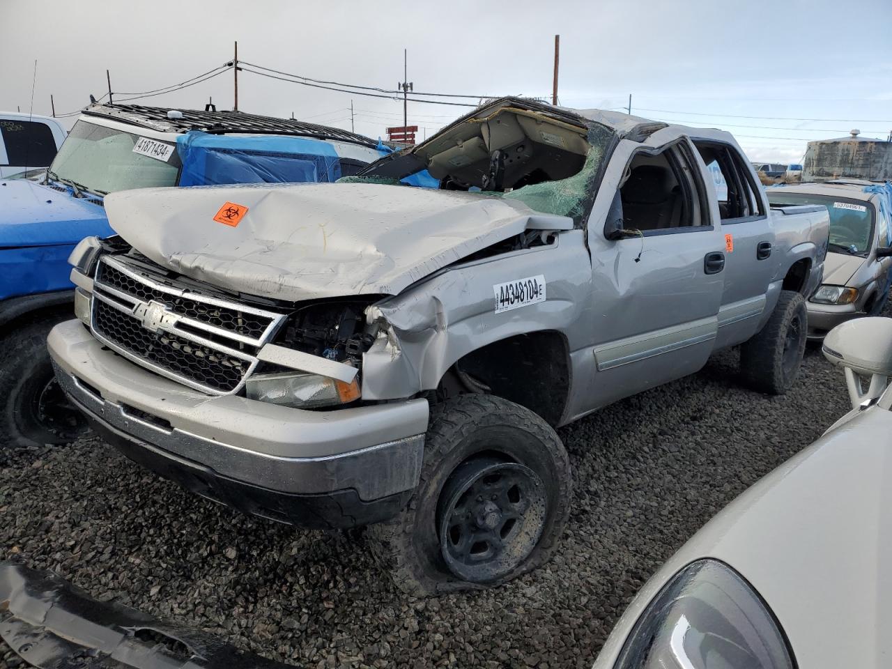 CHEVROLET SILVERADO 2006 2gcek13z161291024