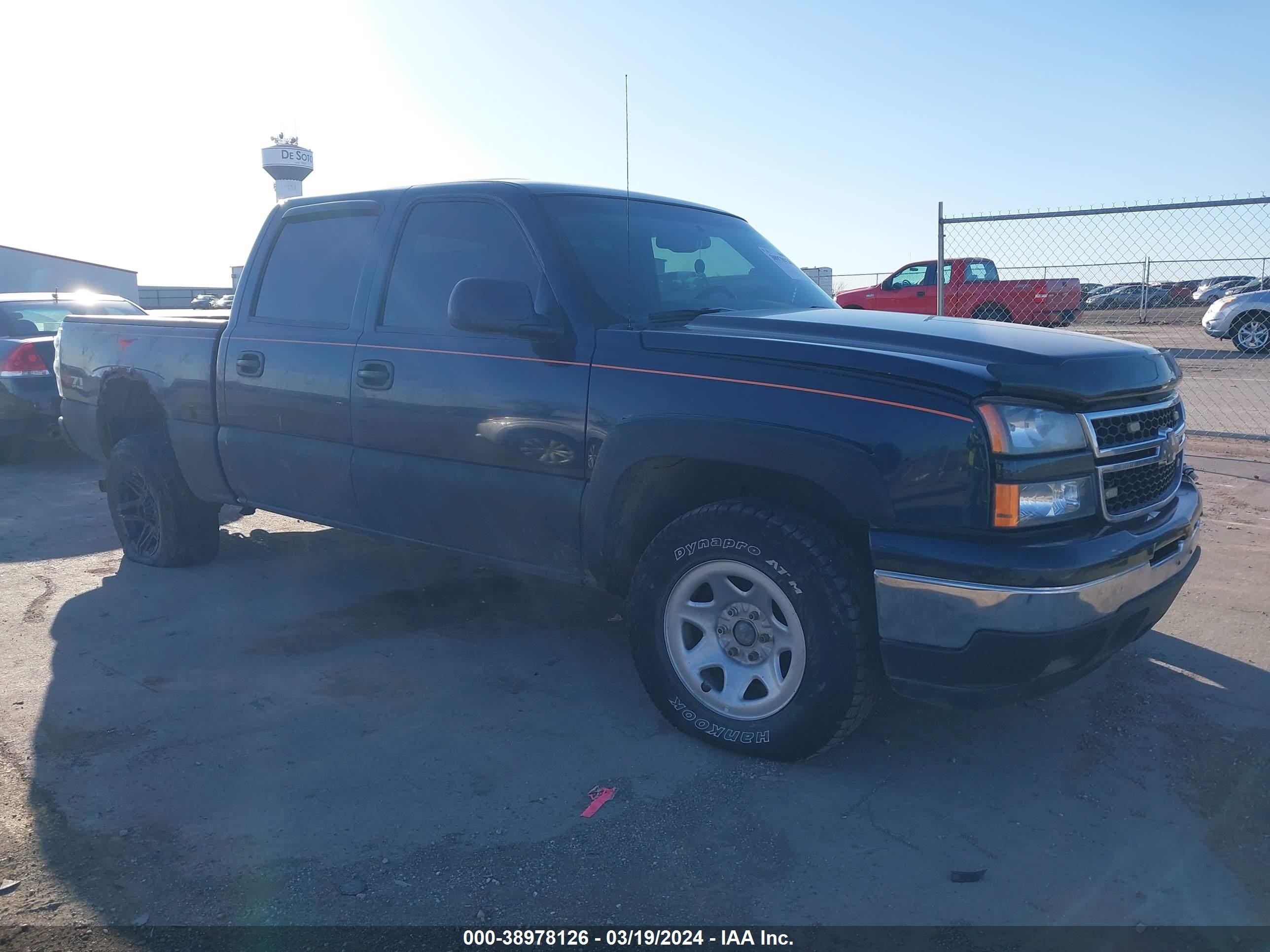 CHEVROLET SILVERADO 2006 2gcek13z961343256