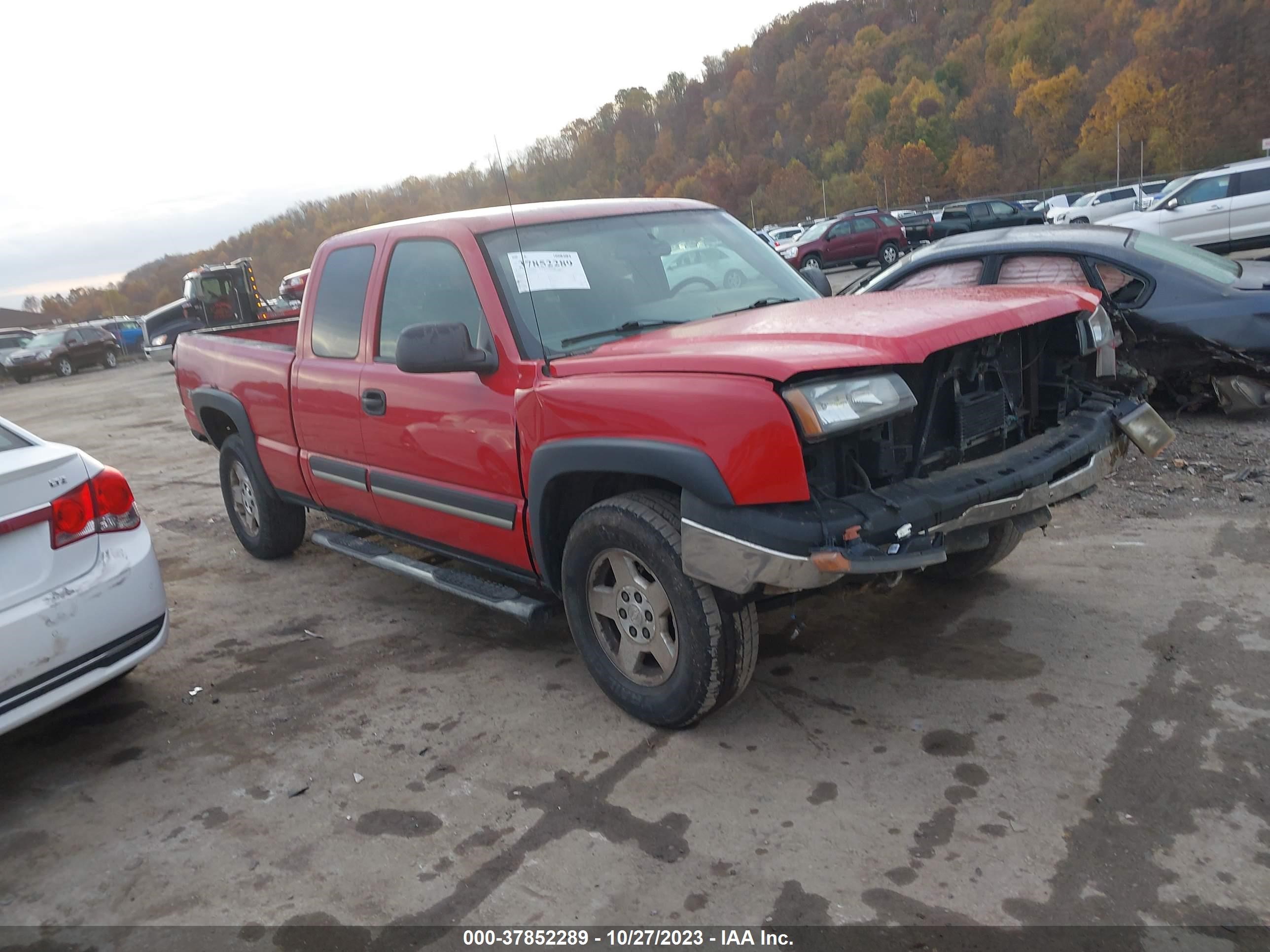 CHEVROLET SILVERADO 2005 2gcek19b051352940