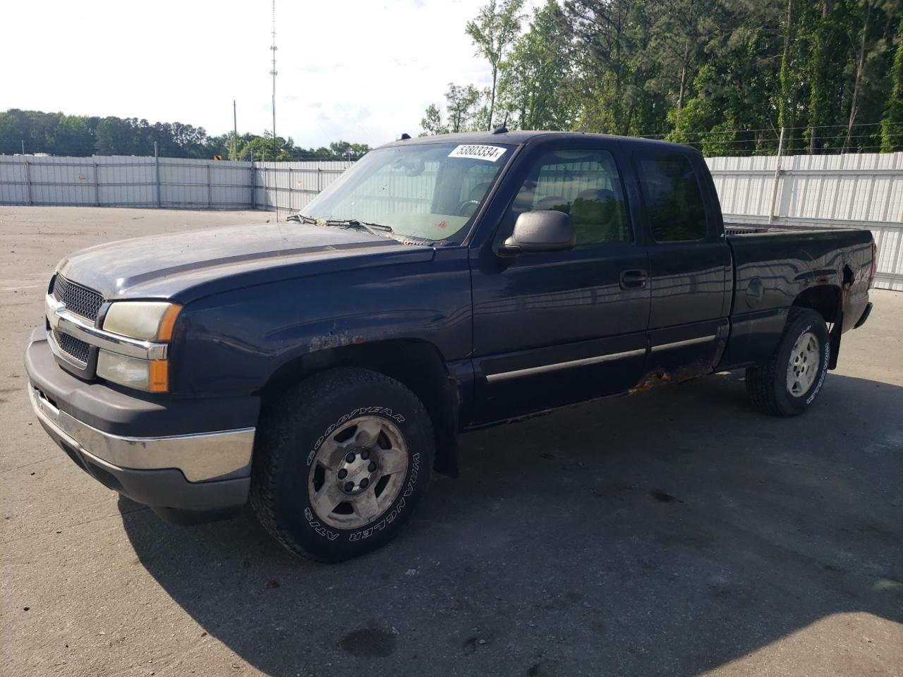 CHEVROLET SILVERADO 2005 2gcek19b151171510