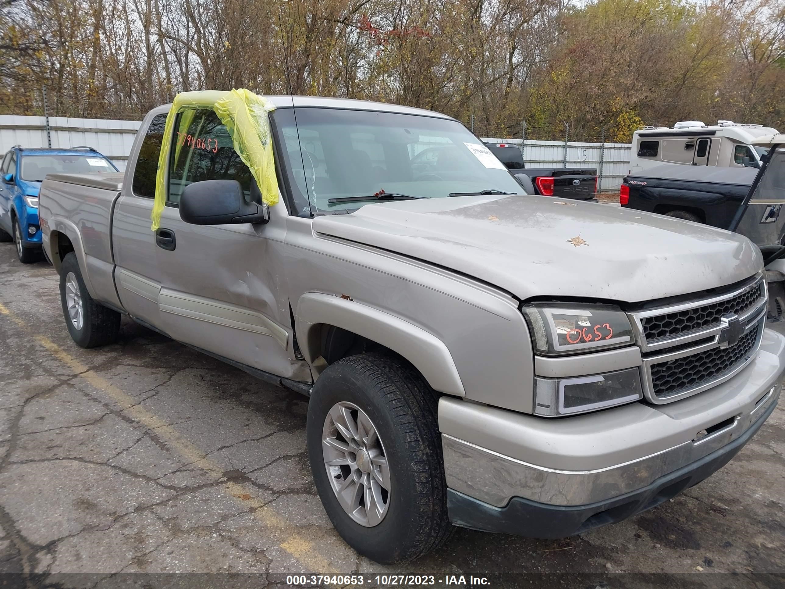 CHEVROLET SILVERADO 2006 2gcek19b361293769