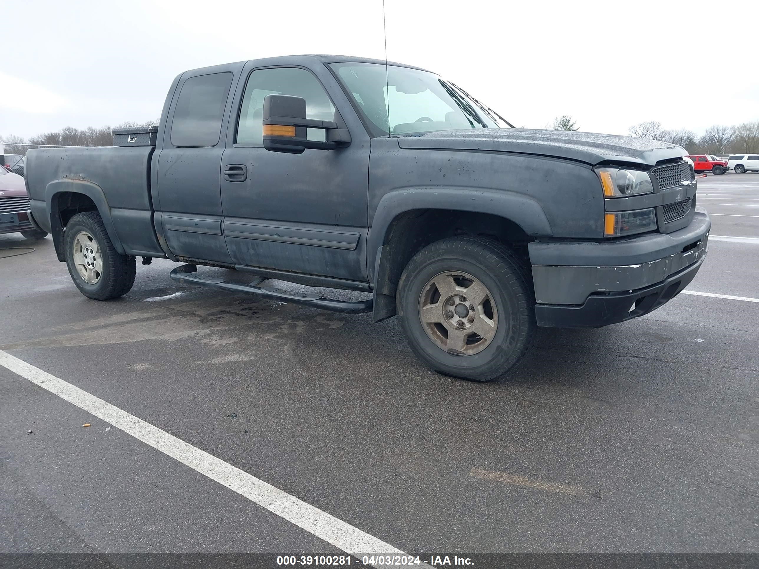 CHEVROLET SILVERADO 2005 2gcek19b451286974