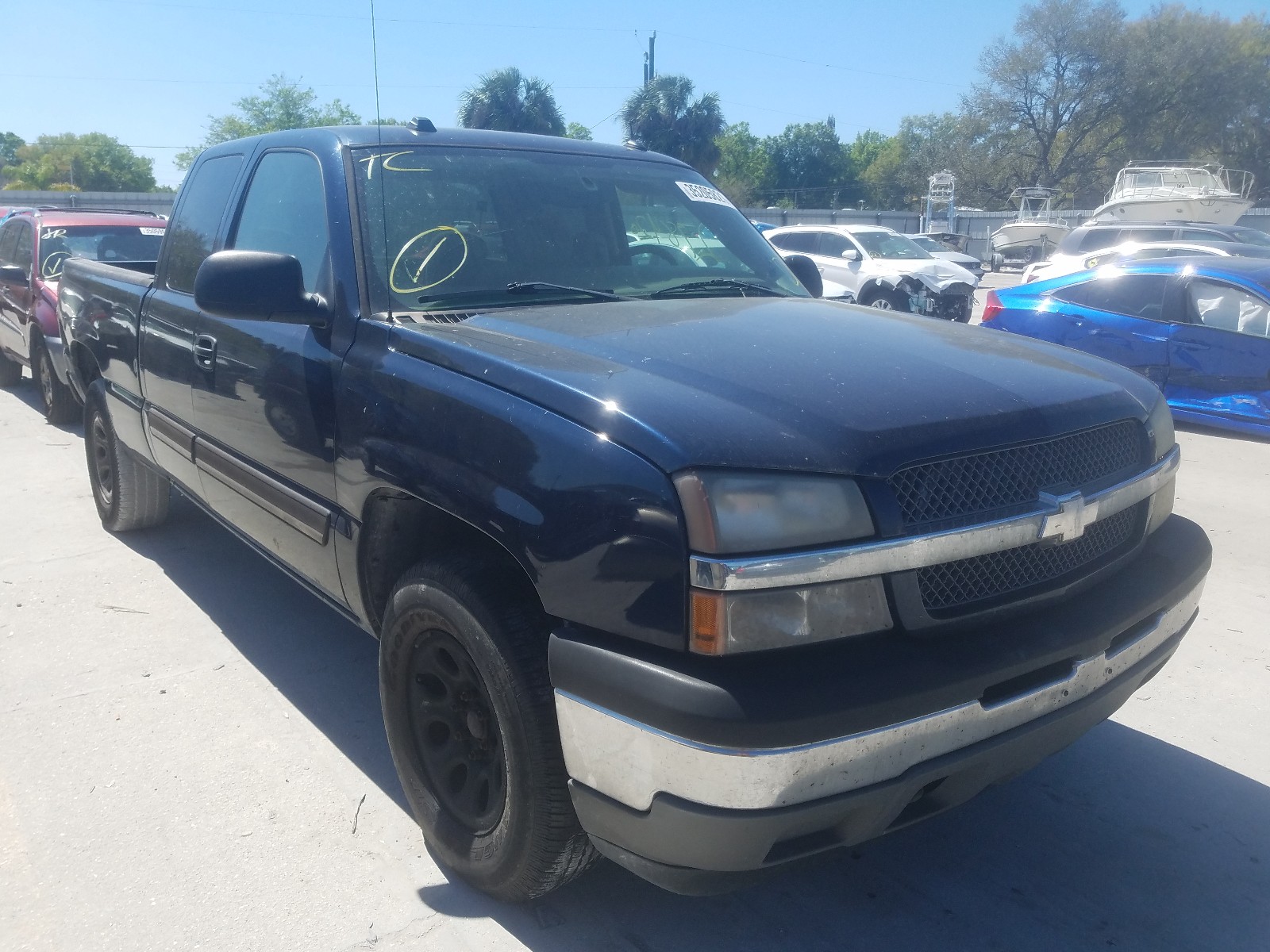 CHEVROLET SILVERADO 2005 2gcek19b651338069