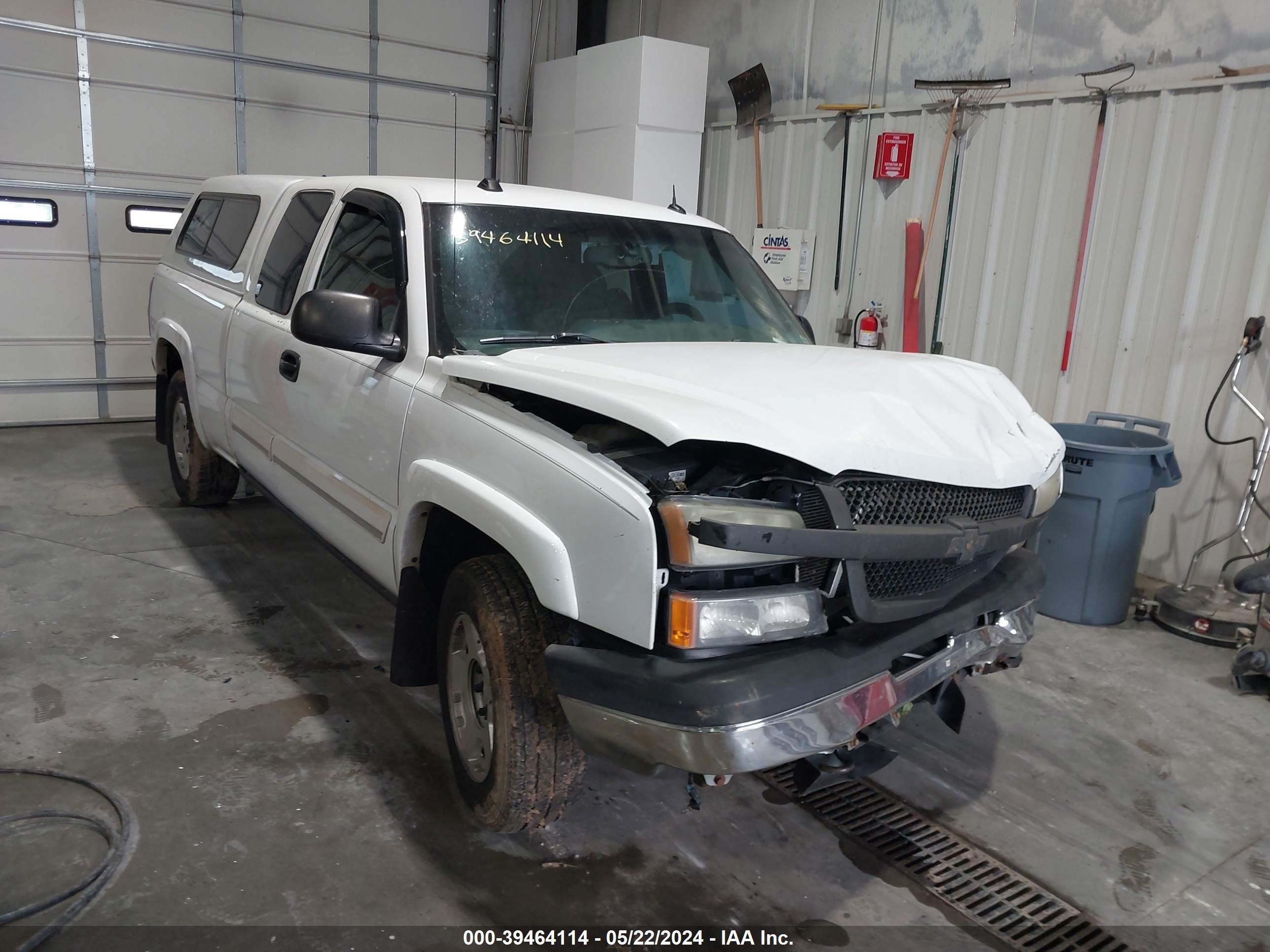 CHEVROLET SILVERADO 2005 2gcek19b651352912