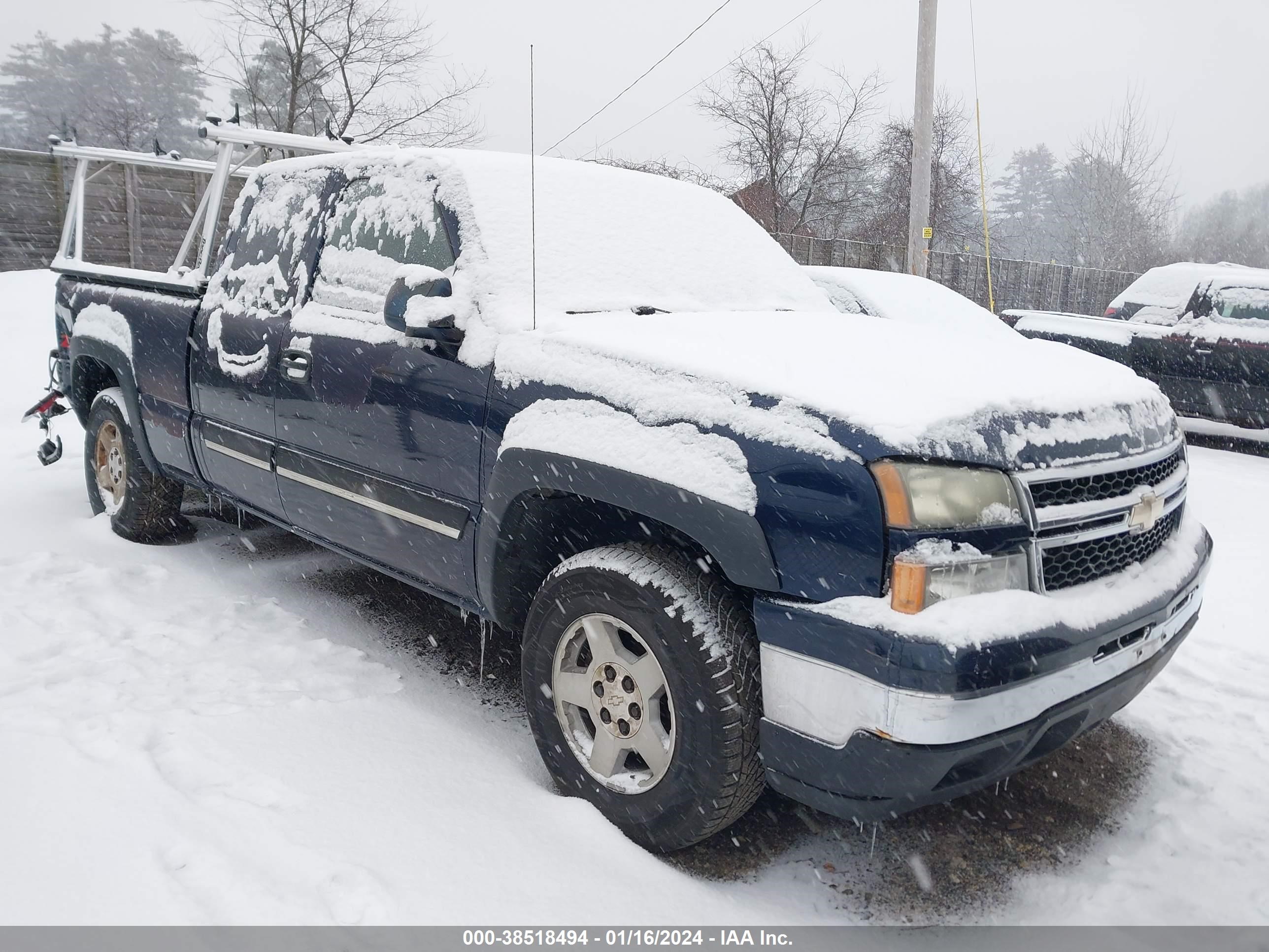 CHEVROLET SILVERADO 2006 2gcek19b861107126