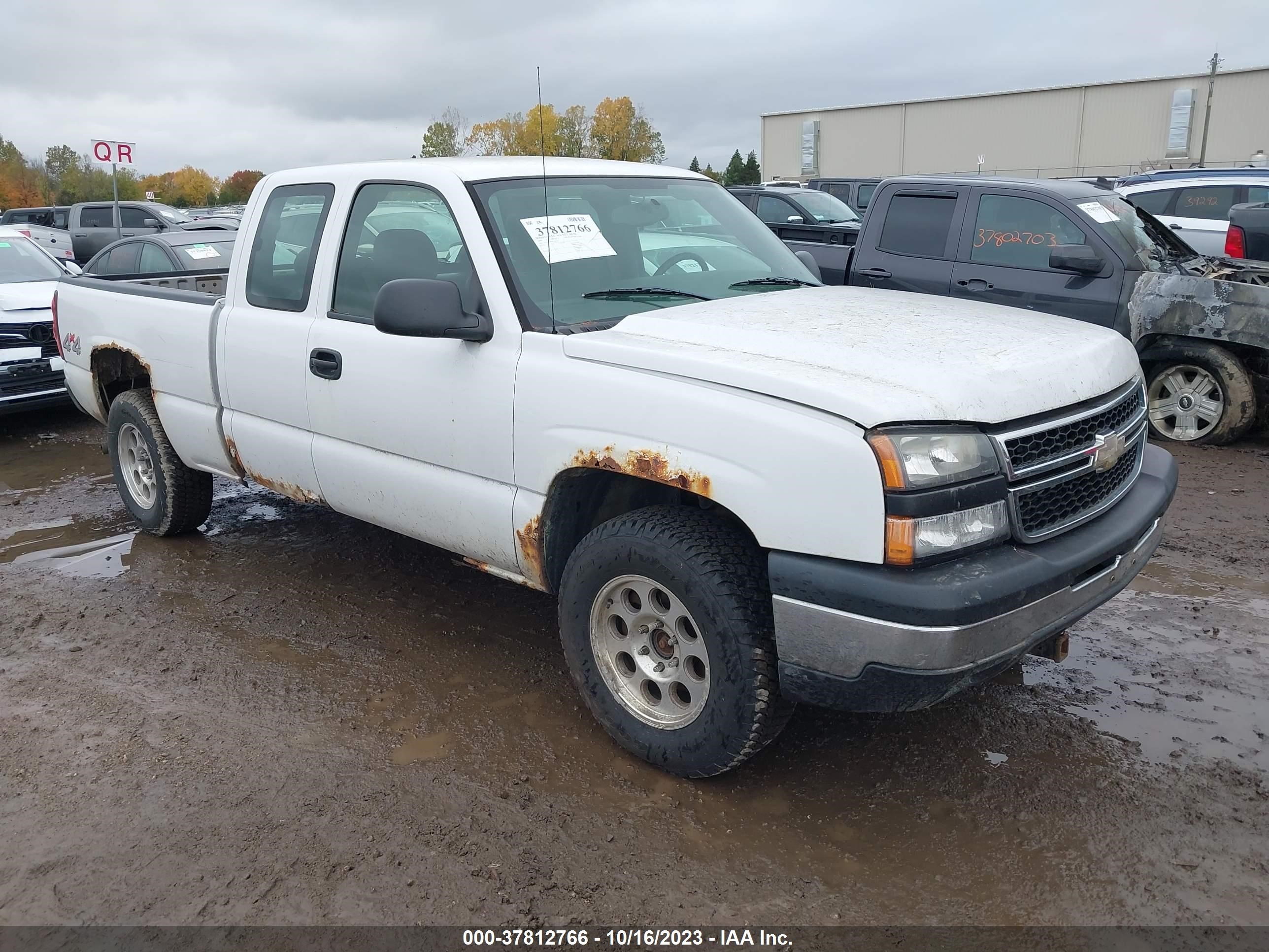 CHEVROLET SILVERADO 2006 2gcek19b861300229