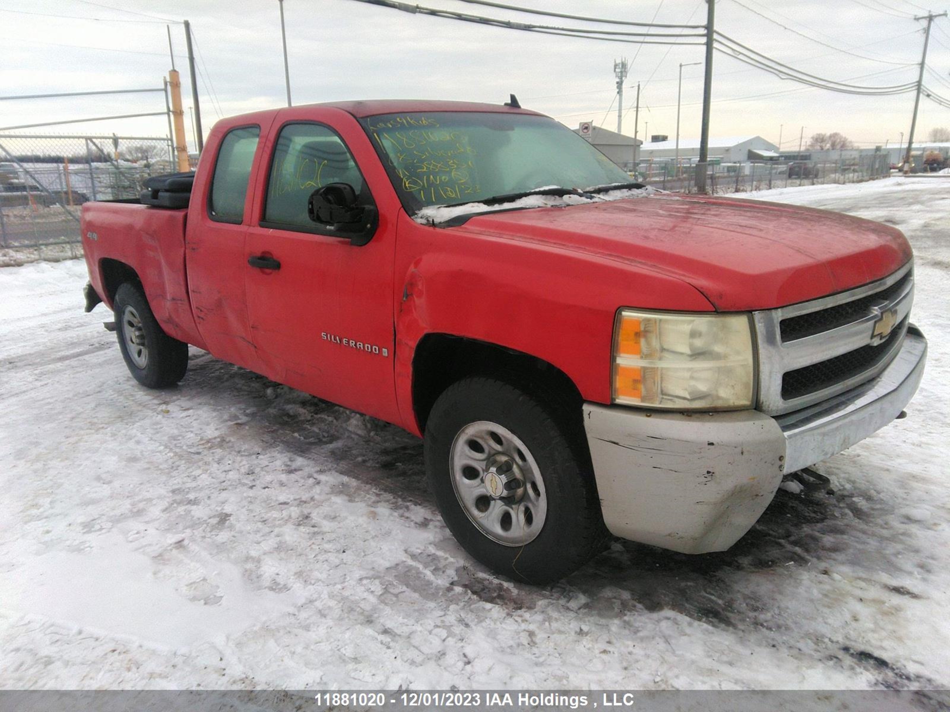 CHEVROLET SILVERADO 2008 2gcek19c481288351