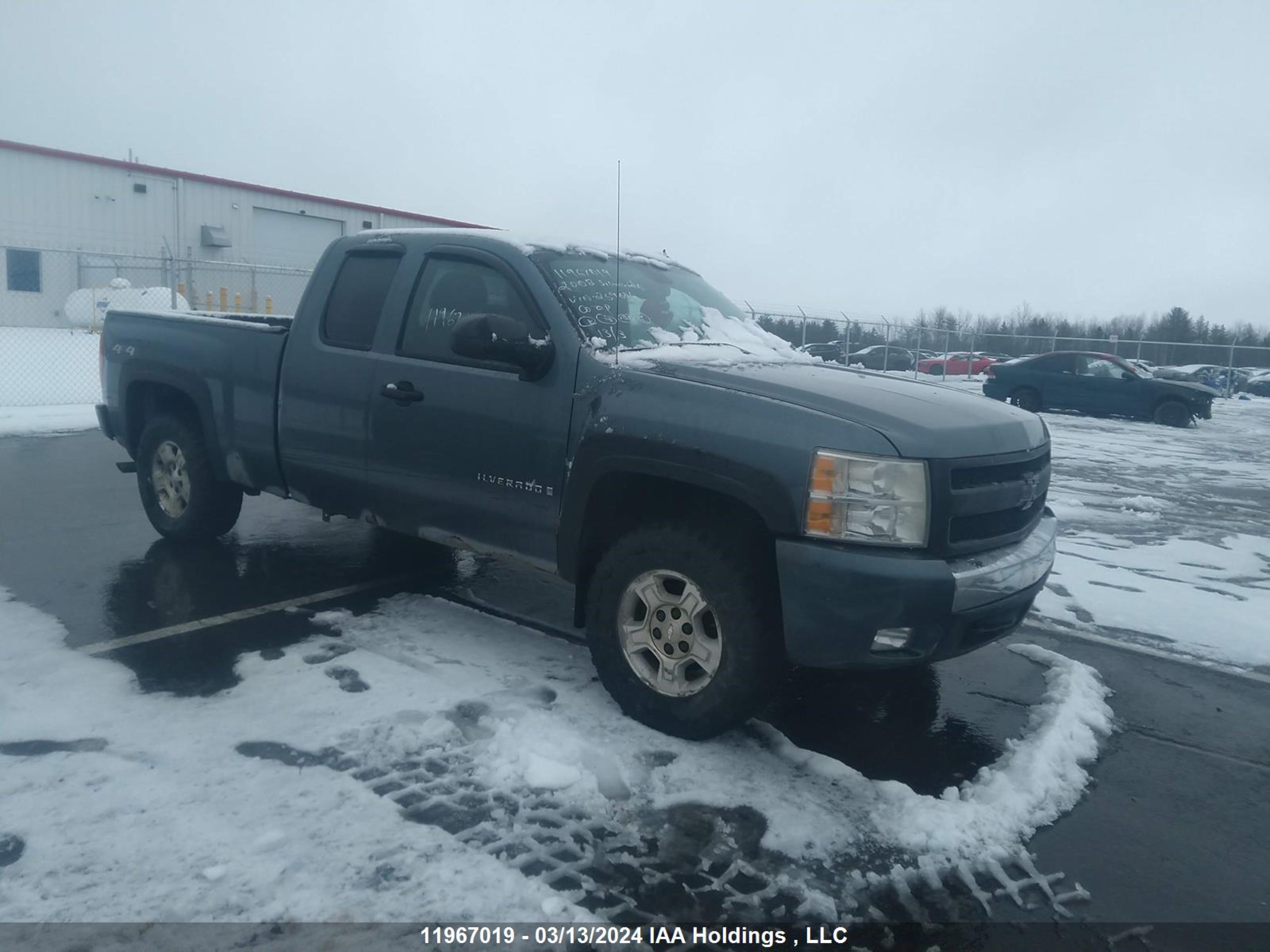 CHEVROLET SILVERADO 2008 2gcek19c581259604