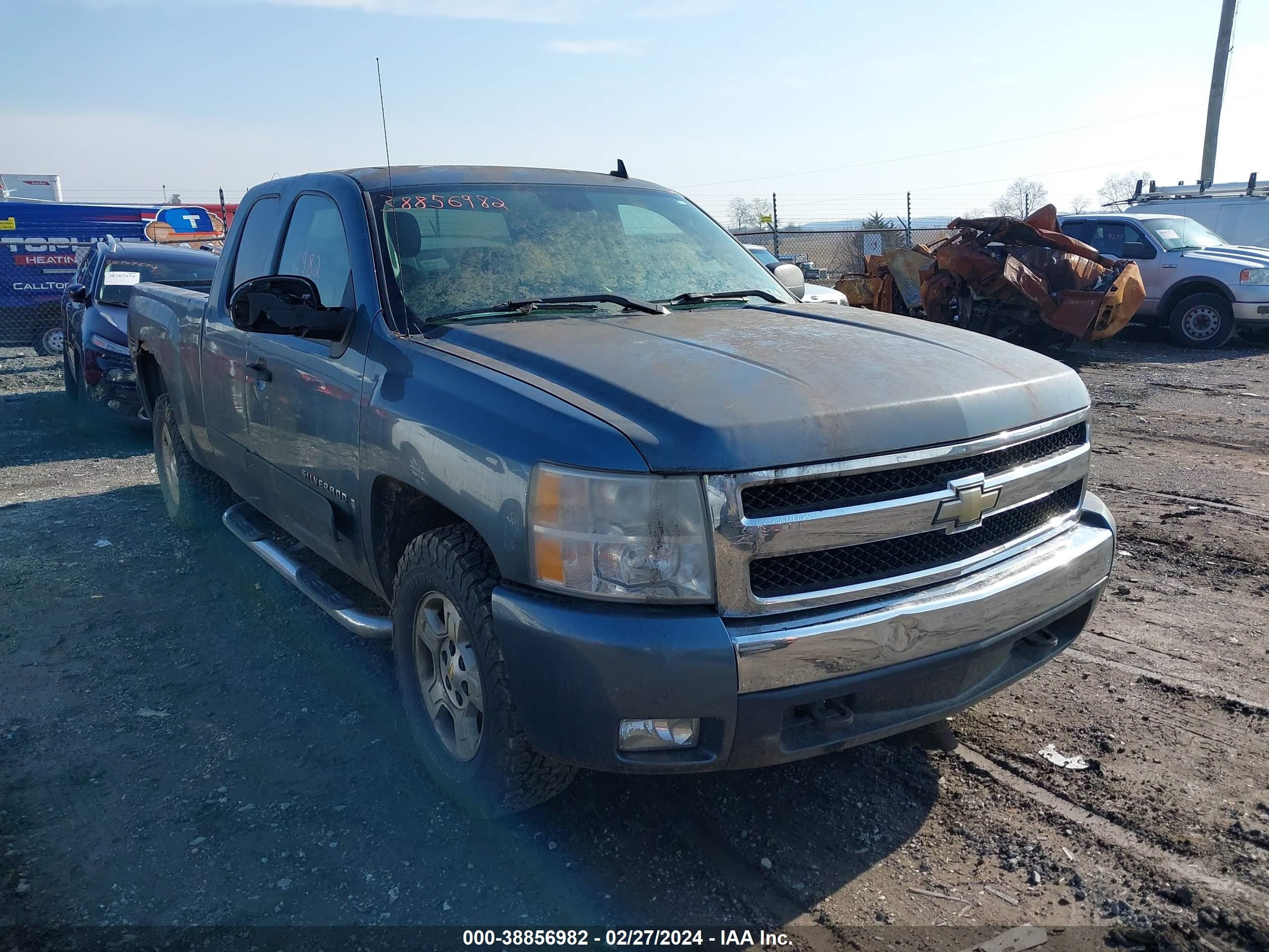 CHEVROLET SILVERADO 2007 2gcek19j071656487