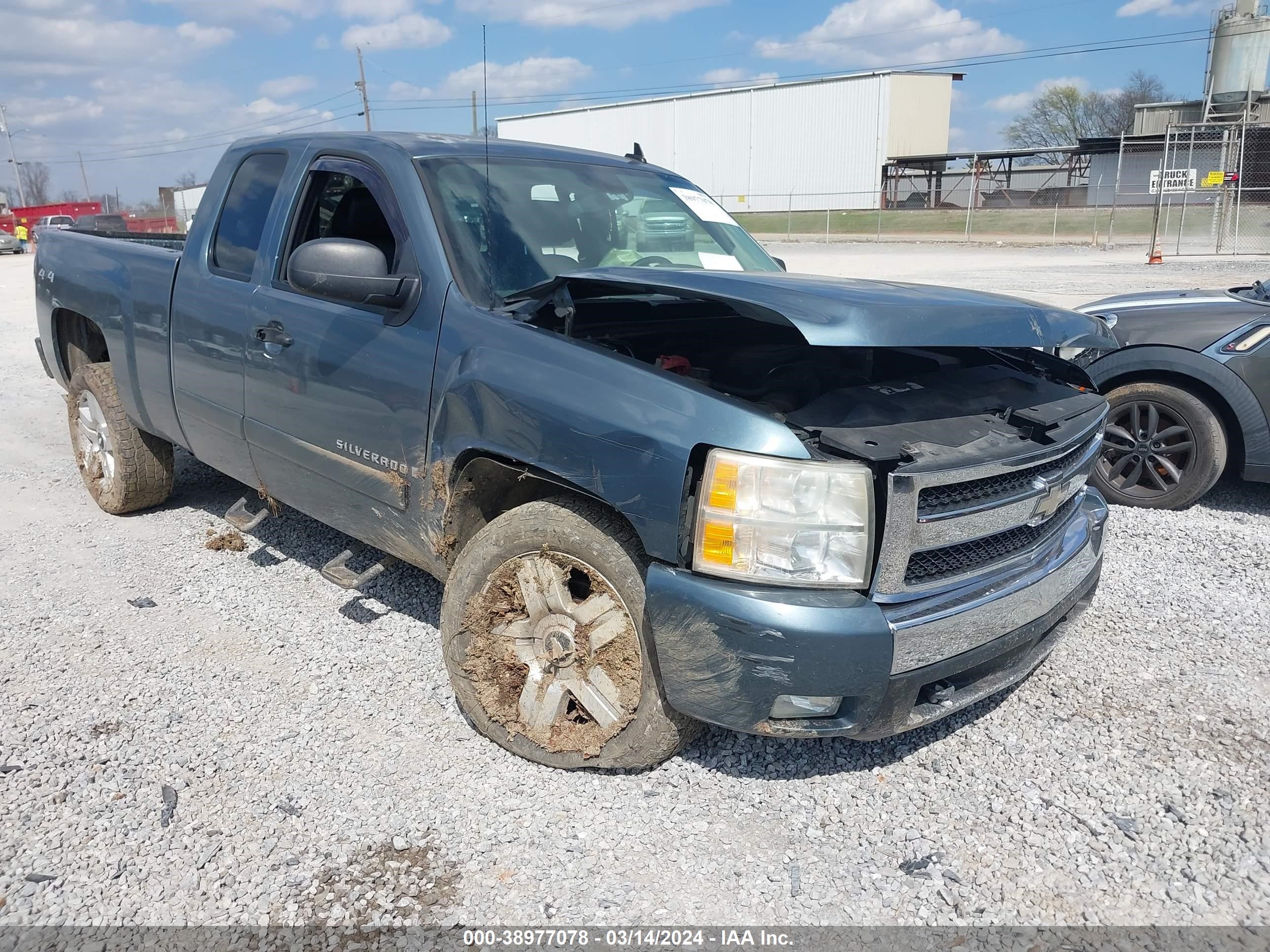 CHEVROLET SILVERADO 2007 2gcek19j171606133