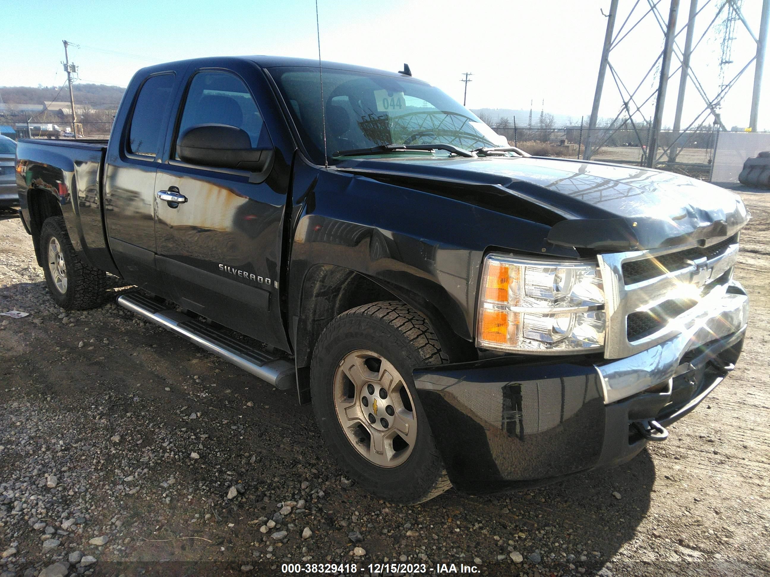 CHEVROLET SILVERADO 2008 2gcek19j181301037