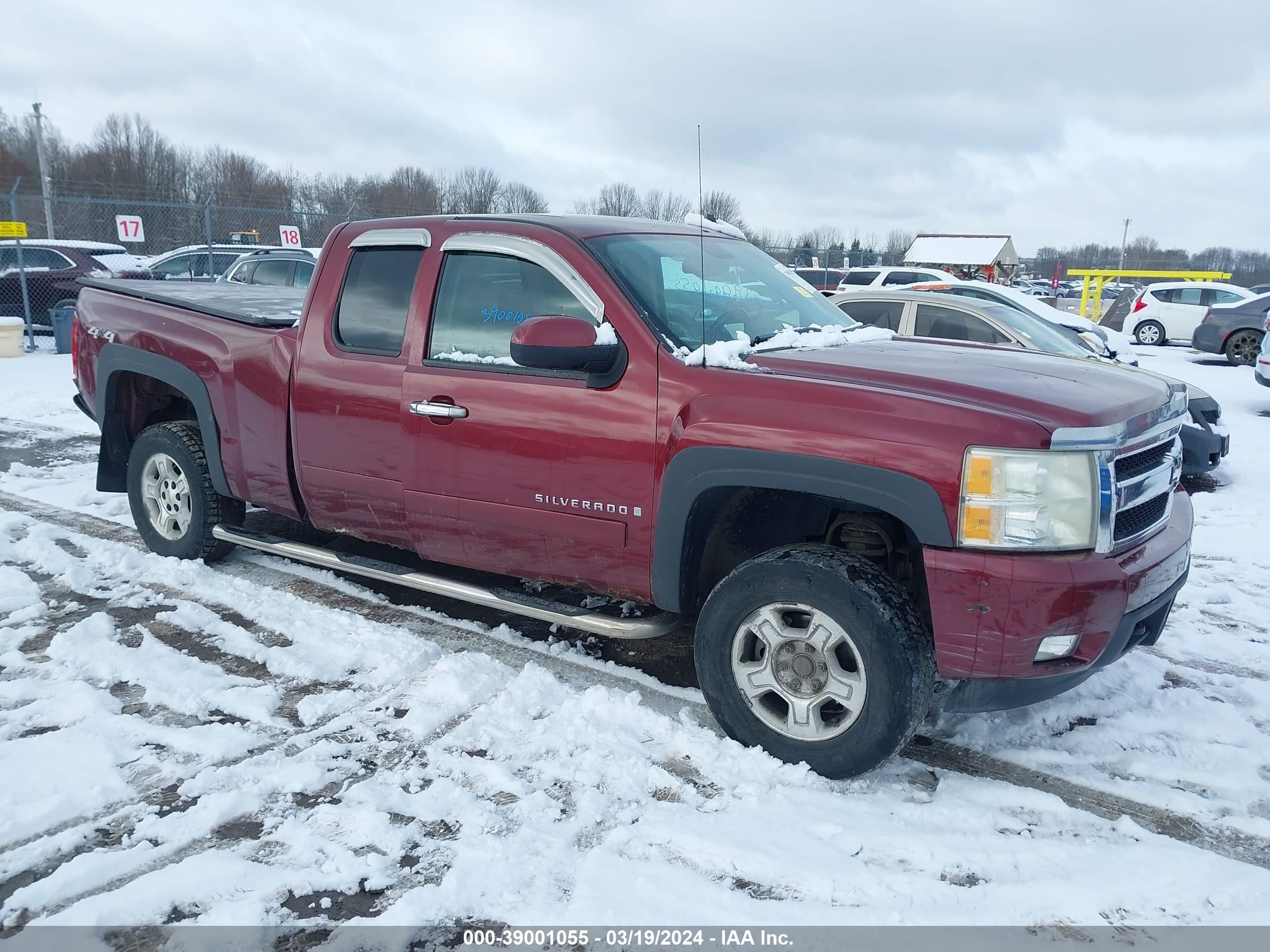 CHEVROLET SILVERADO 2008 2gcek19j381295757