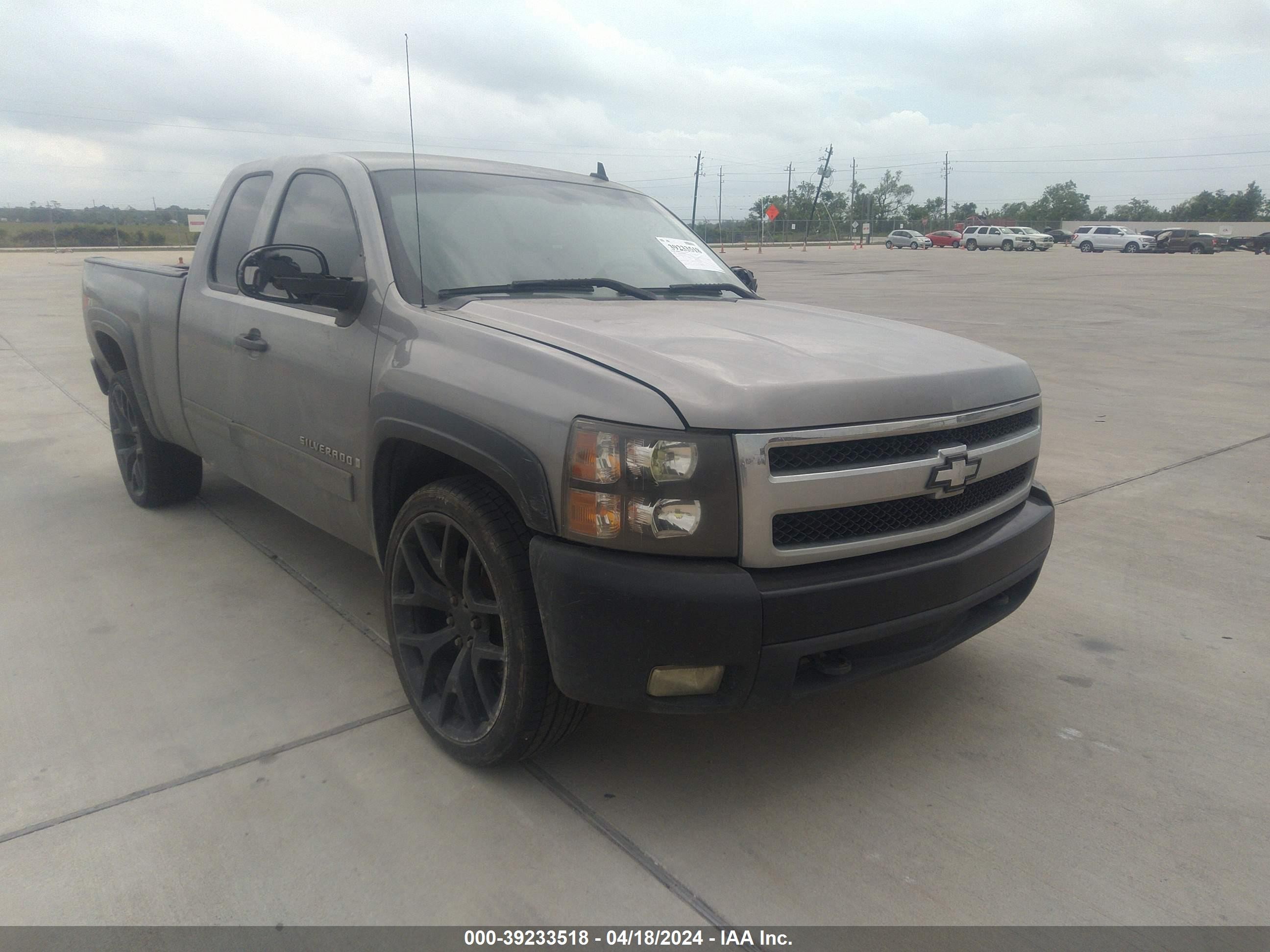 CHEVROLET SILVERADO 2008 2gcek19j481287070