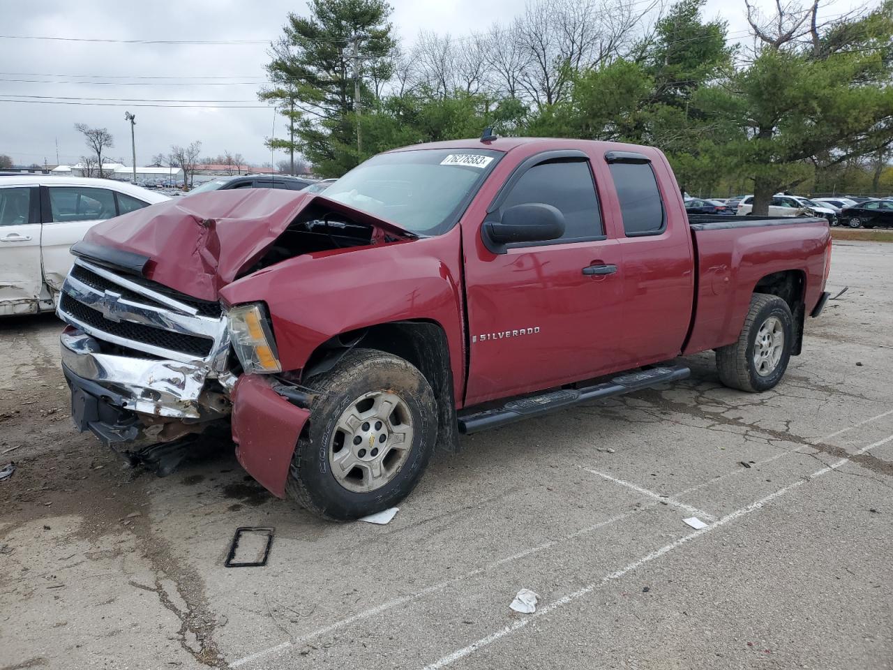 CHEVROLET SILVERADO 2007 2gcek19j571650121