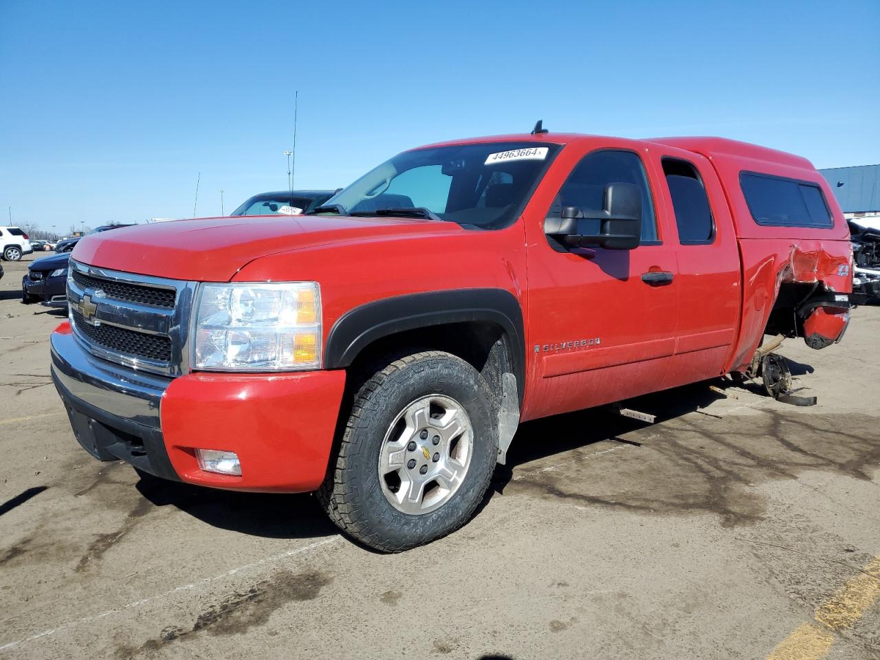 CHEVROLET SILVERADO 2008 2gcek19j581110995