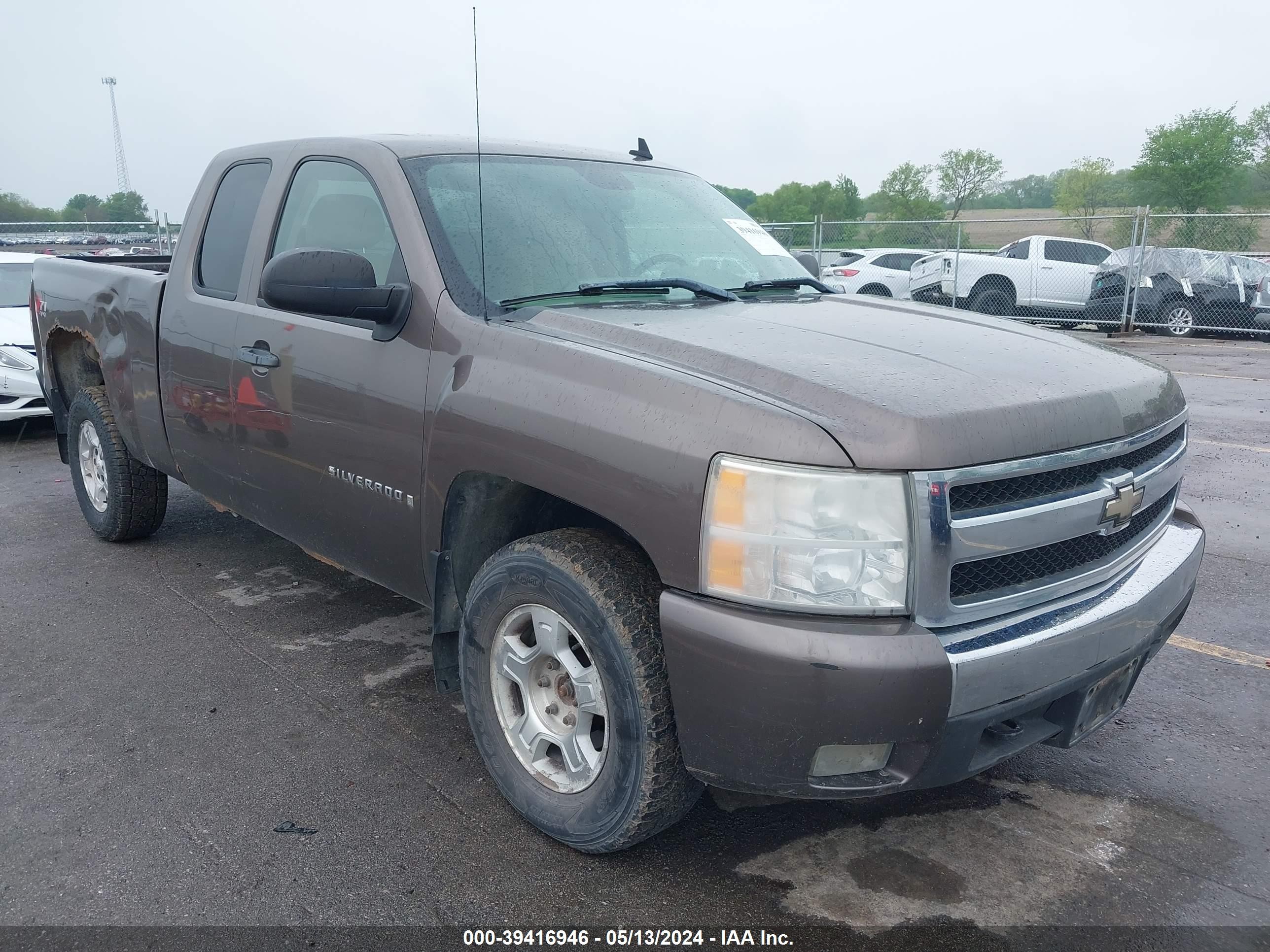 CHEVROLET SILVERADO 2007 2gcek19j771652534