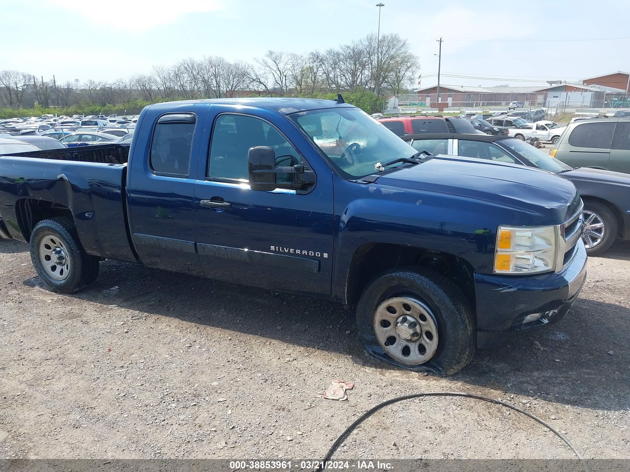 CHEVROLET SILVERADO 2007 2gcek19j871669410