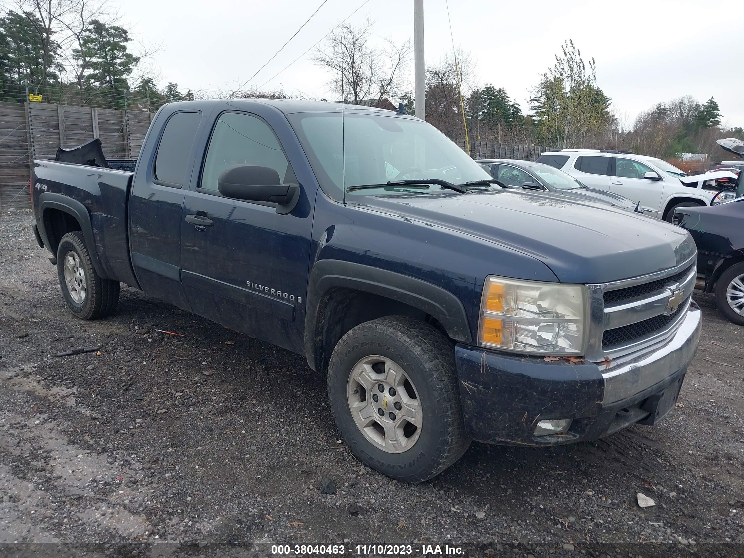 CHEVROLET SILVERADO 2007 2gcek19jx71557790