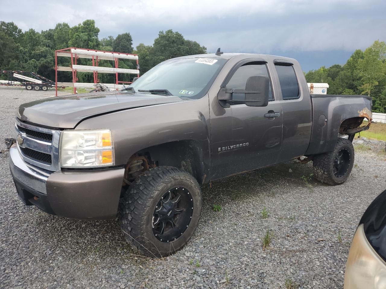 CHEVROLET SILVERADO 2007 2gcek19jx71579580