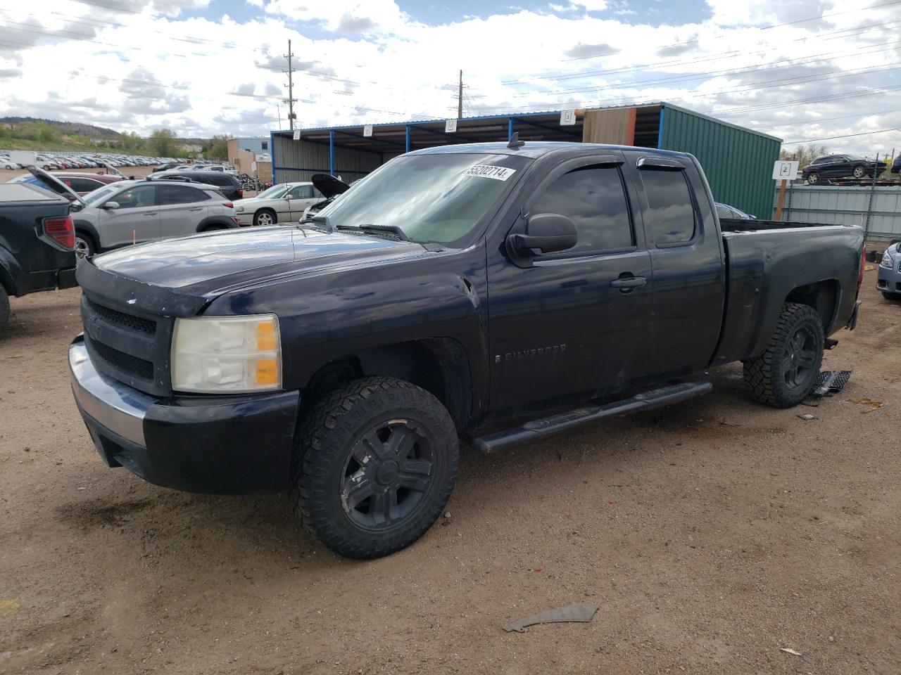 CHEVROLET SILVERADO 2007 2gcek19jx71722995