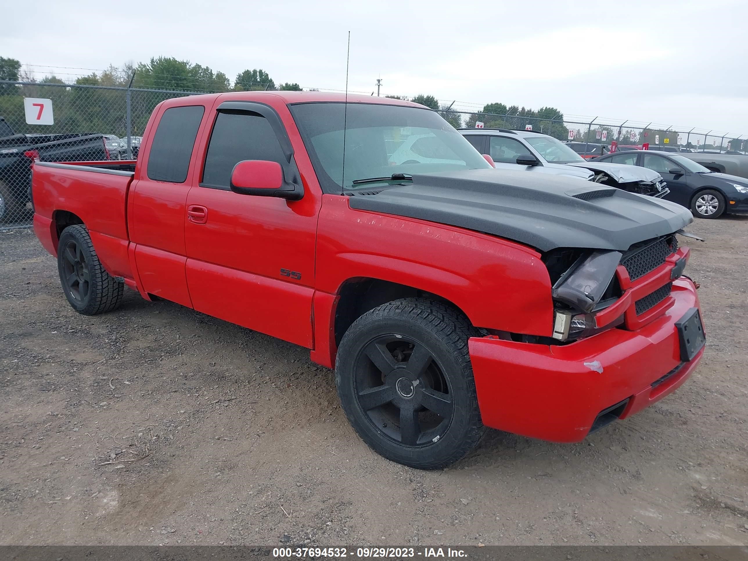 CHEVROLET SILVERADO 2003 2gcek19n231404513