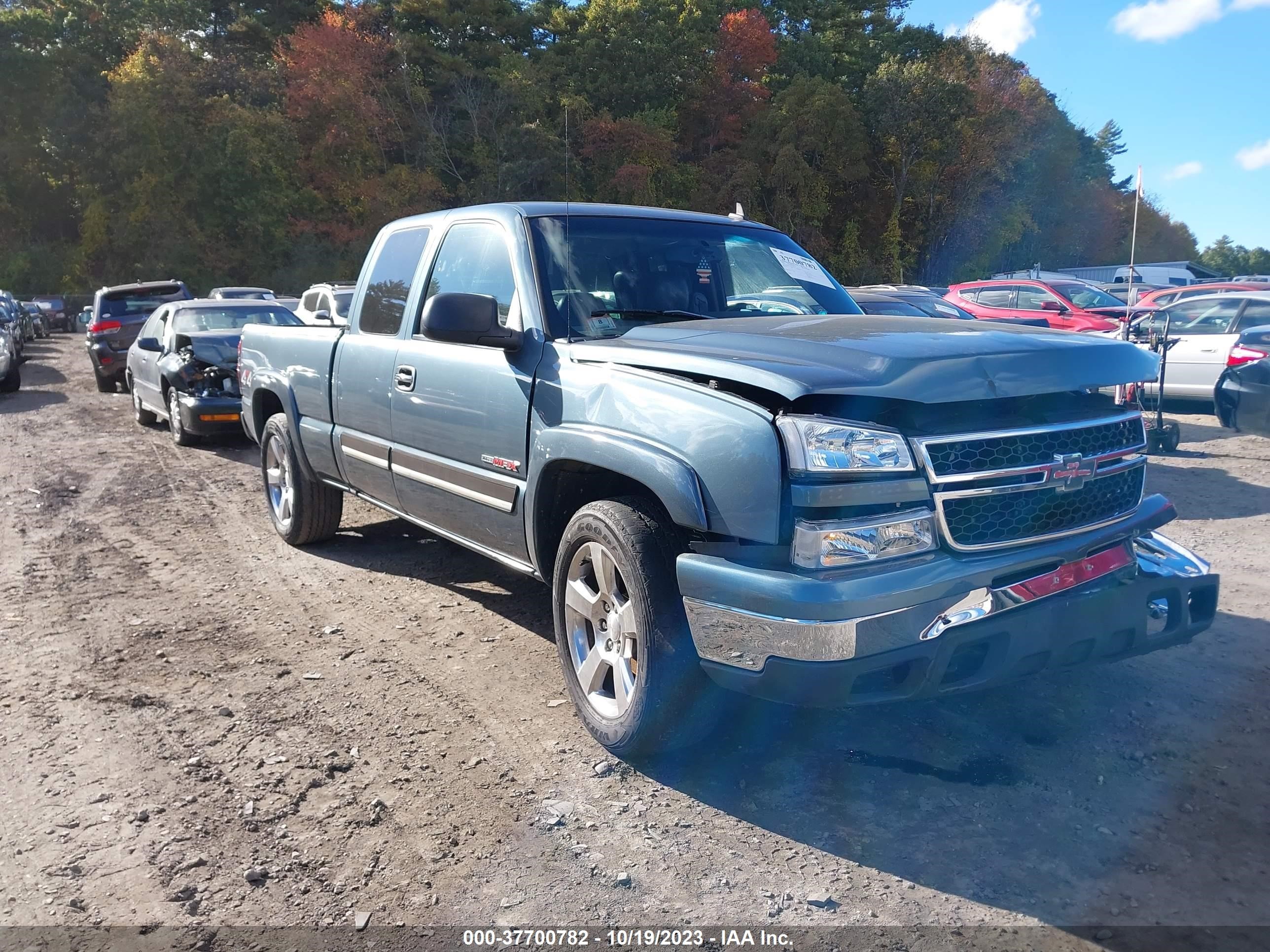 CHEVROLET SILVERADO 2006 2gcek19n261226171