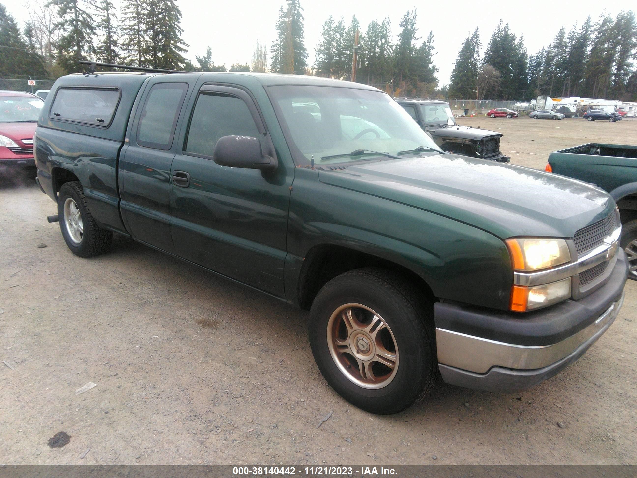 CHEVROLET SILVERADO 2004 2gcek19t041337958