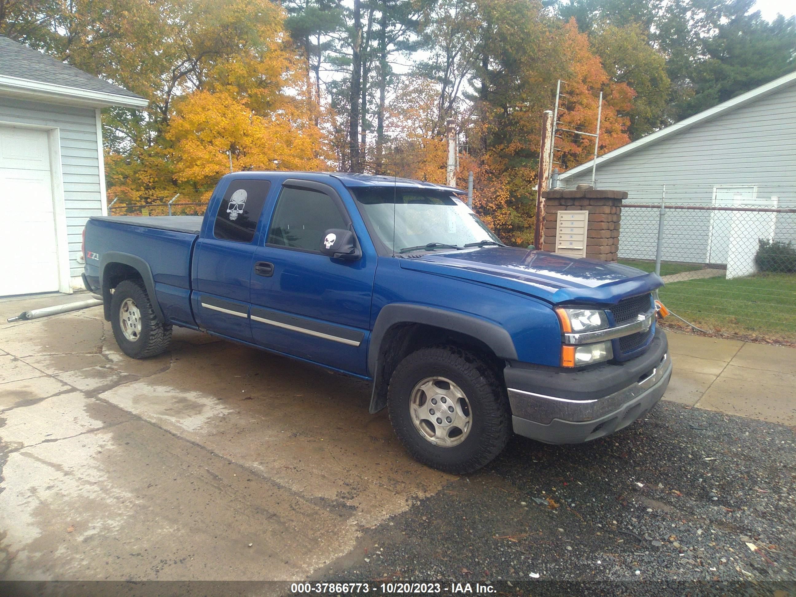 CHEVROLET SILVERADO 2004 2gcek19t041374590