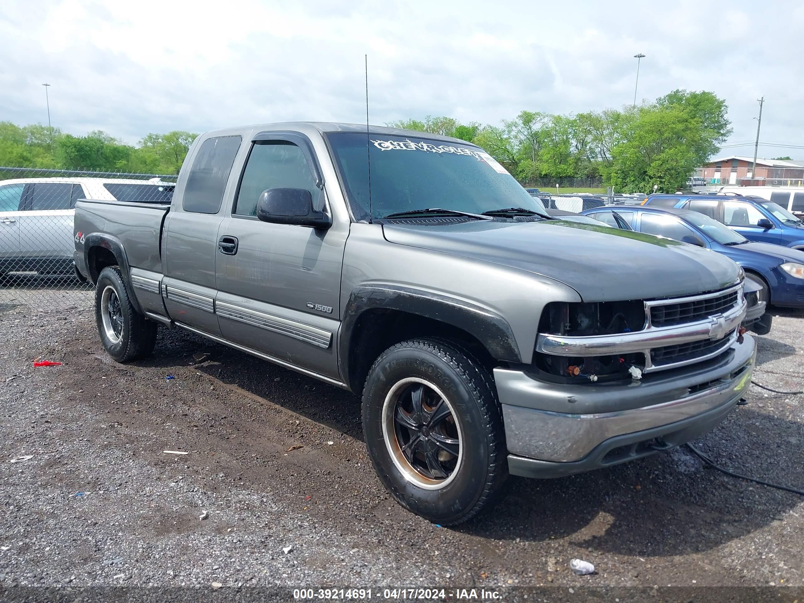 CHEVROLET SILVERADO 2000 2gcek19t0y1227918