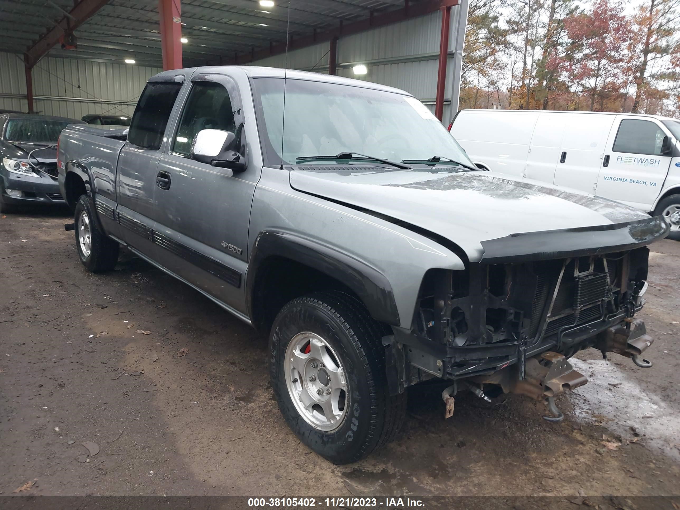 CHEVROLET SILVERADO 2002 2gcek19t121306215