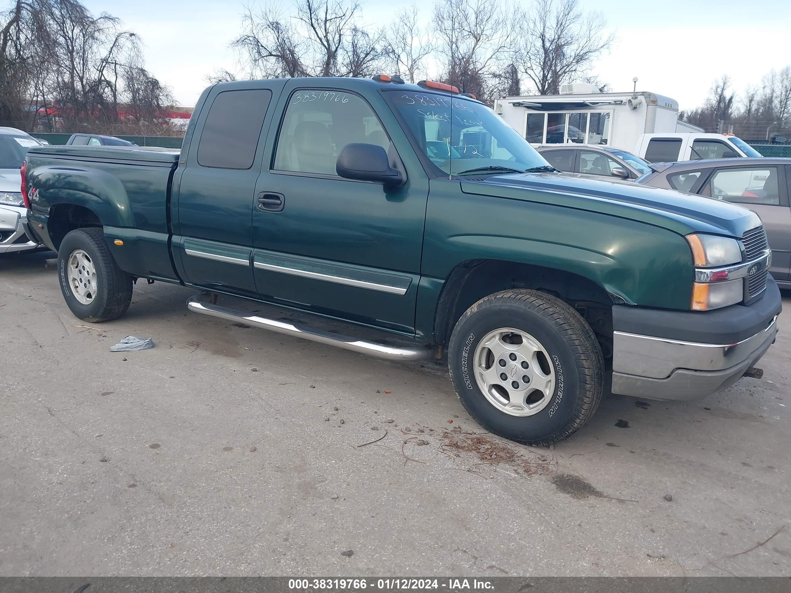 CHEVROLET SILVERADO 2003 2gcek19t131324022