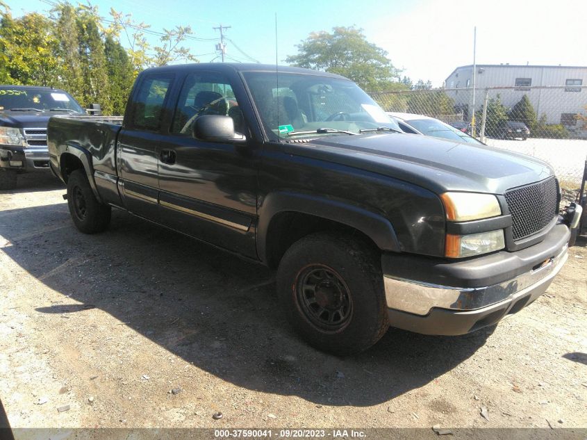 CHEVROLET SILVERADO 2004 2gcek19t141305116