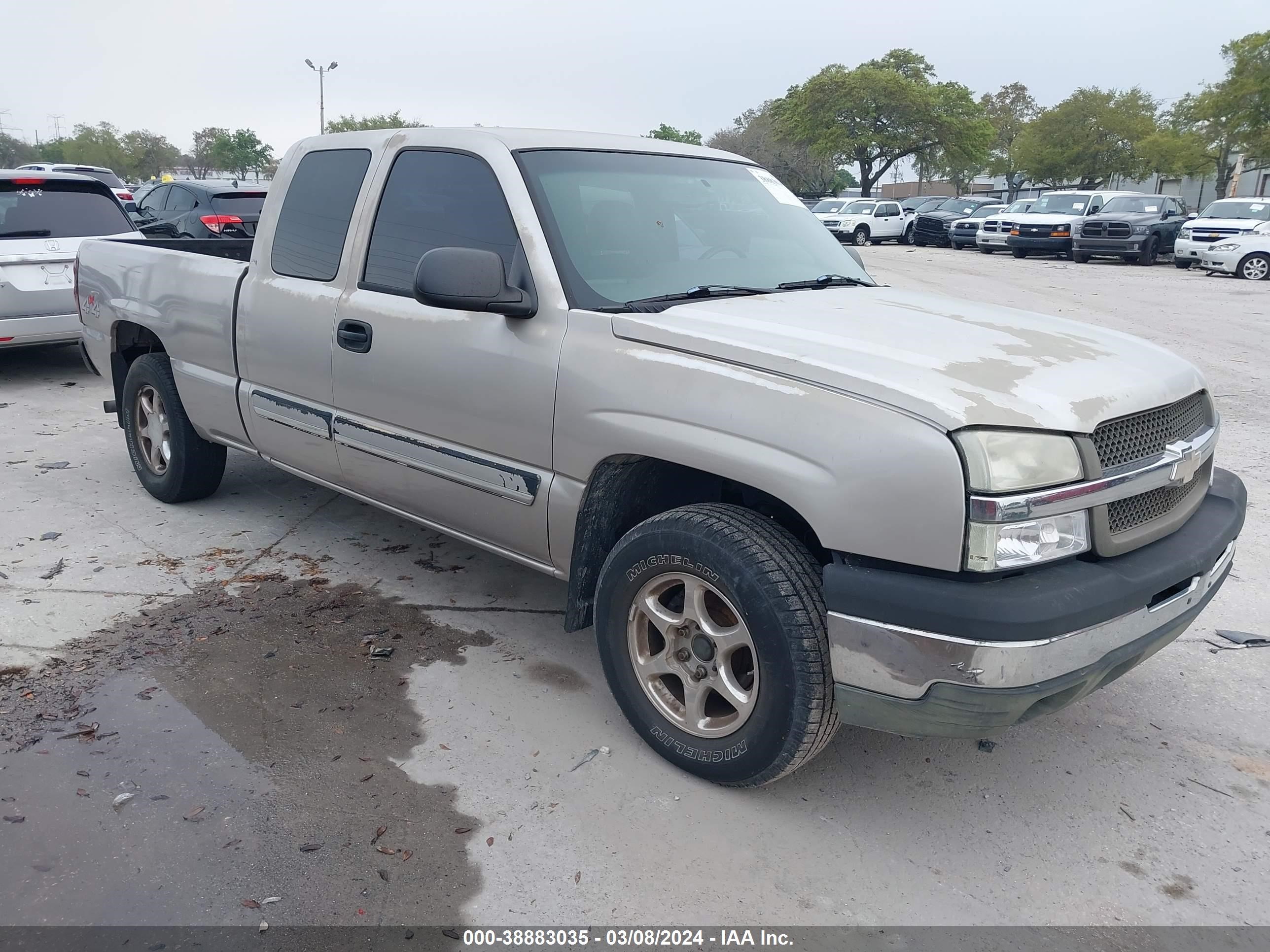 CHEVROLET SILVERADO 2004 2gcek19t141406558