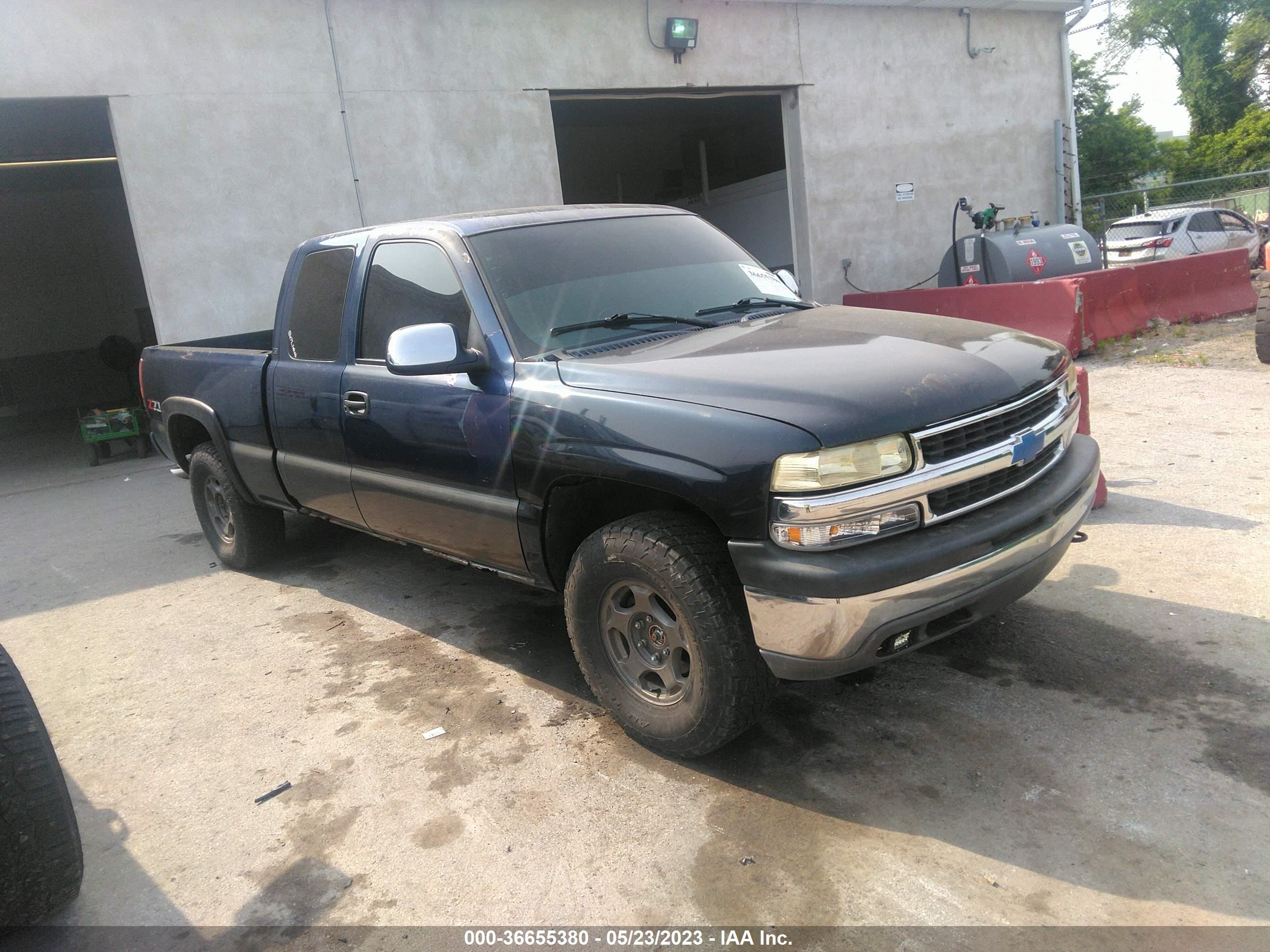 CHEVROLET SILVERADO 2000 2gcek19t1y1390917