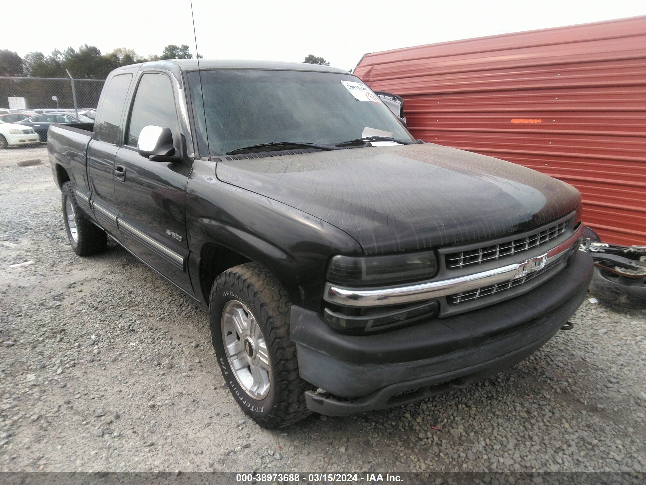 CHEVROLET SILVERADO 2001 2gcek19t211121010