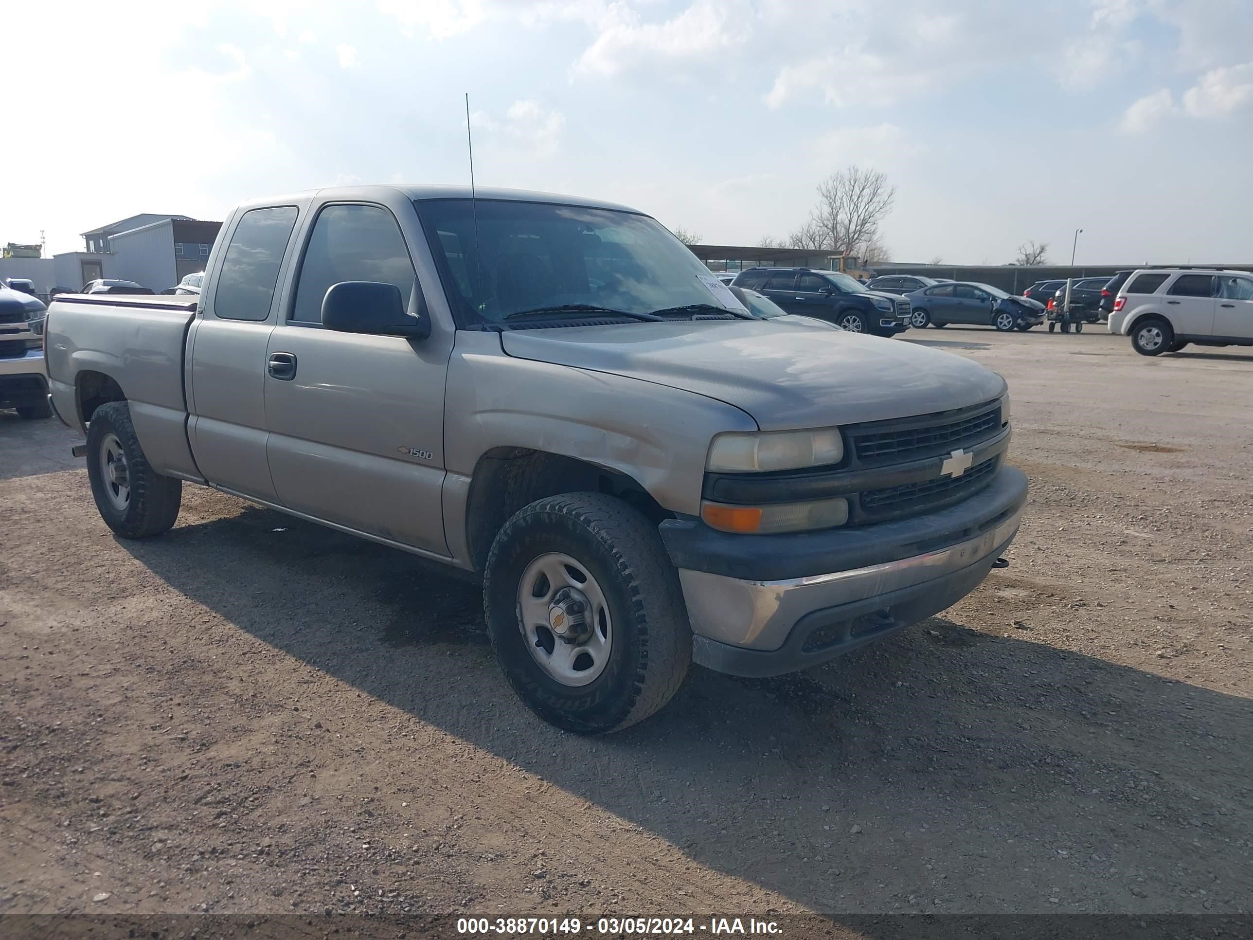 CHEVROLET SILVERADO 2001 2gcek19t211335656