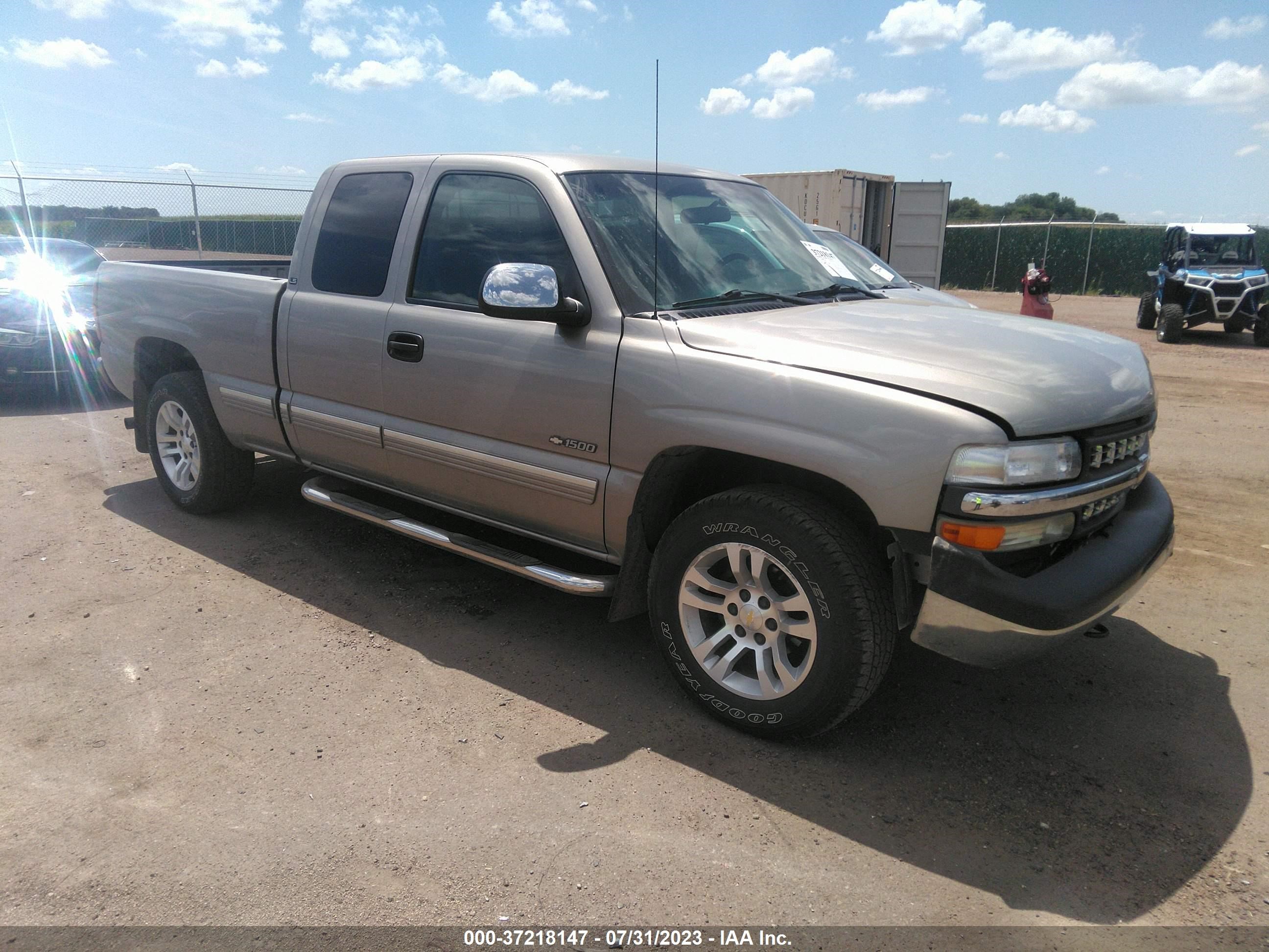 CHEVROLET SILVERADO 2002 2gcek19t221195173