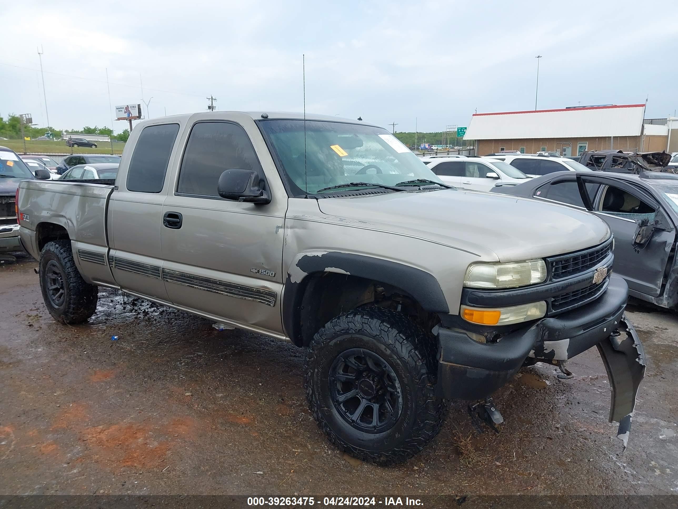 CHEVROLET SILVERADO 2002 2gcek19t221311357