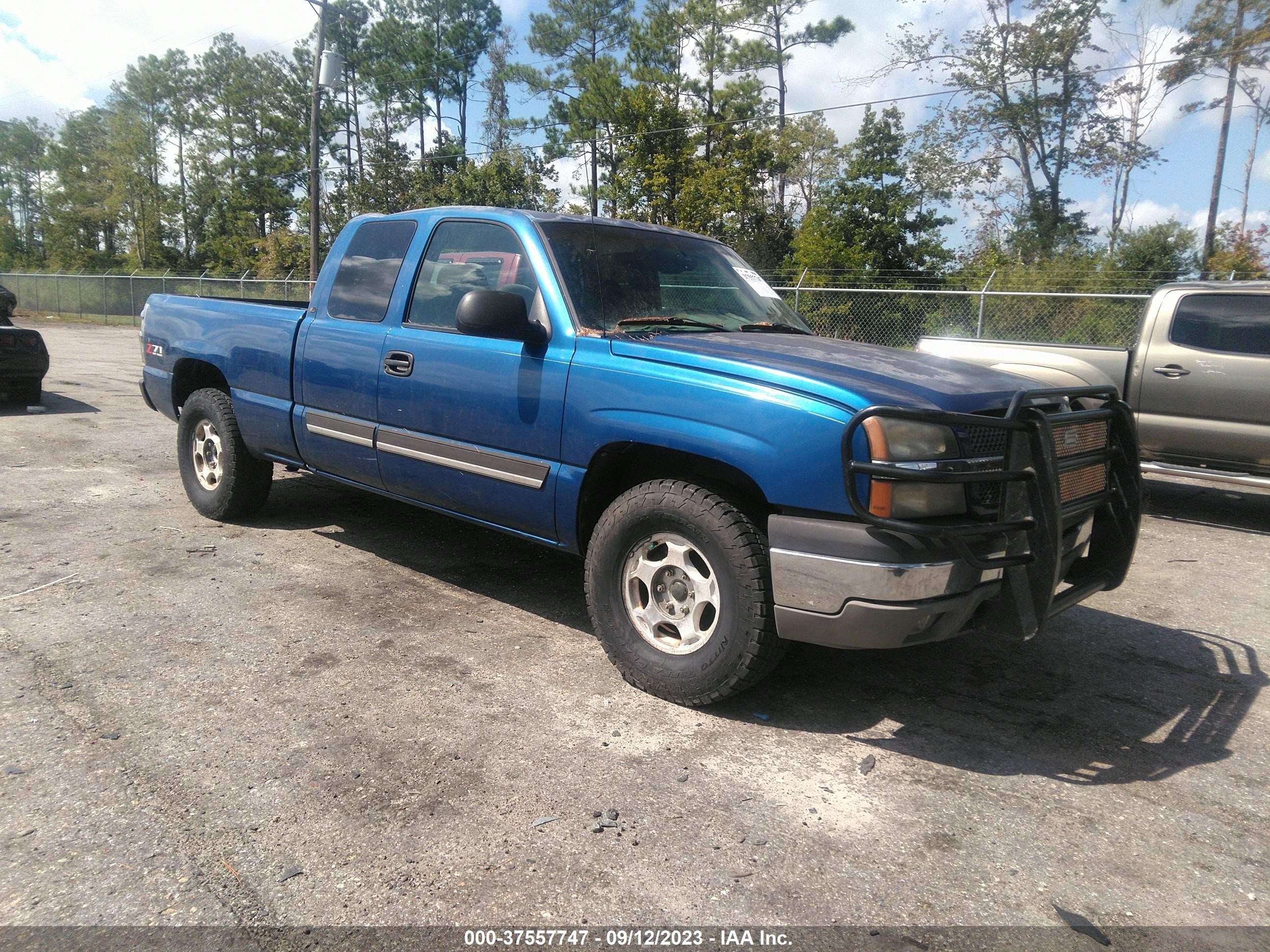 CHEVROLET SILVERADO 2003 2gcek19t231126016