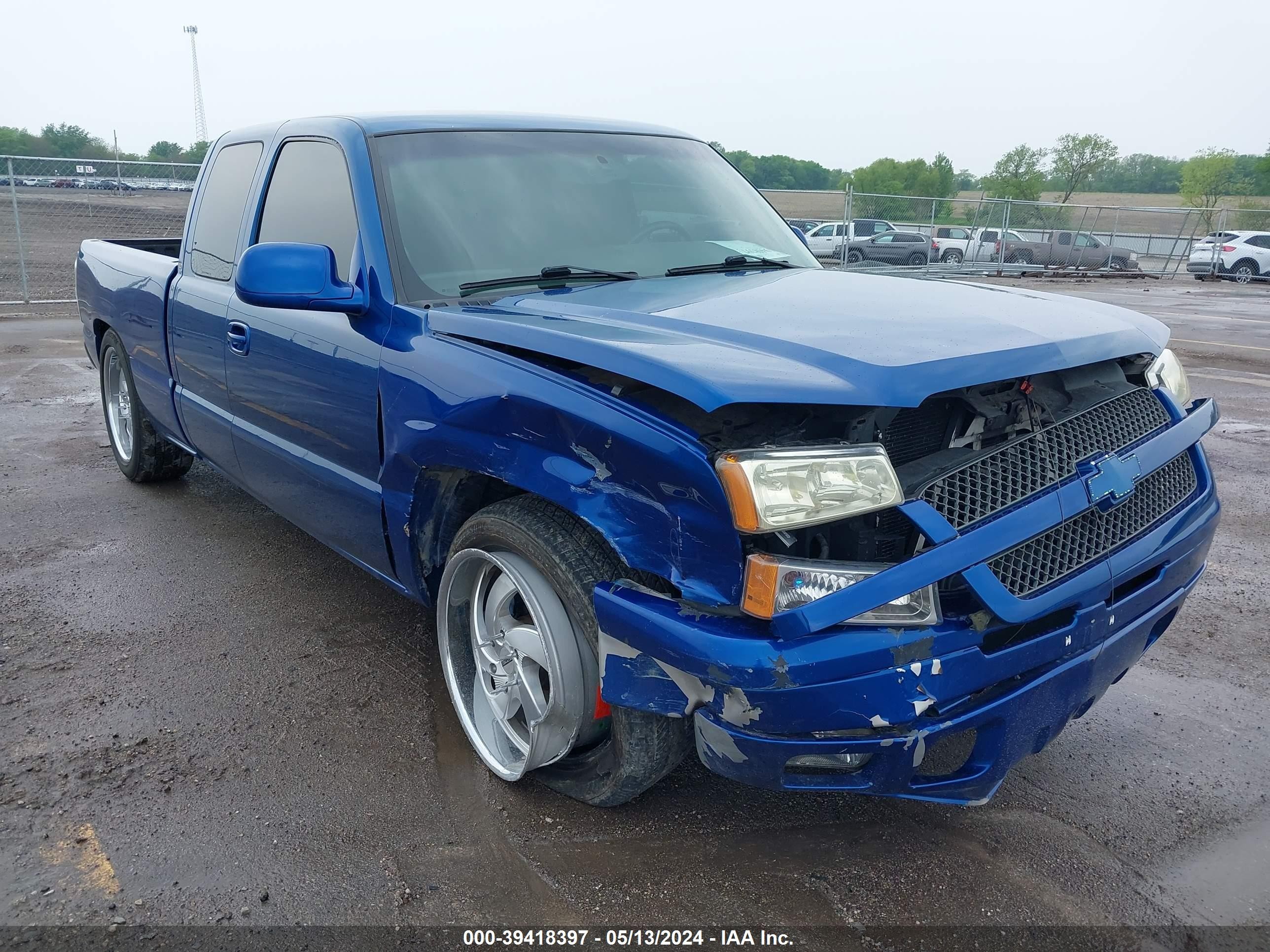 CHEVROLET SILVERADO 2003 2gcek19t231384987