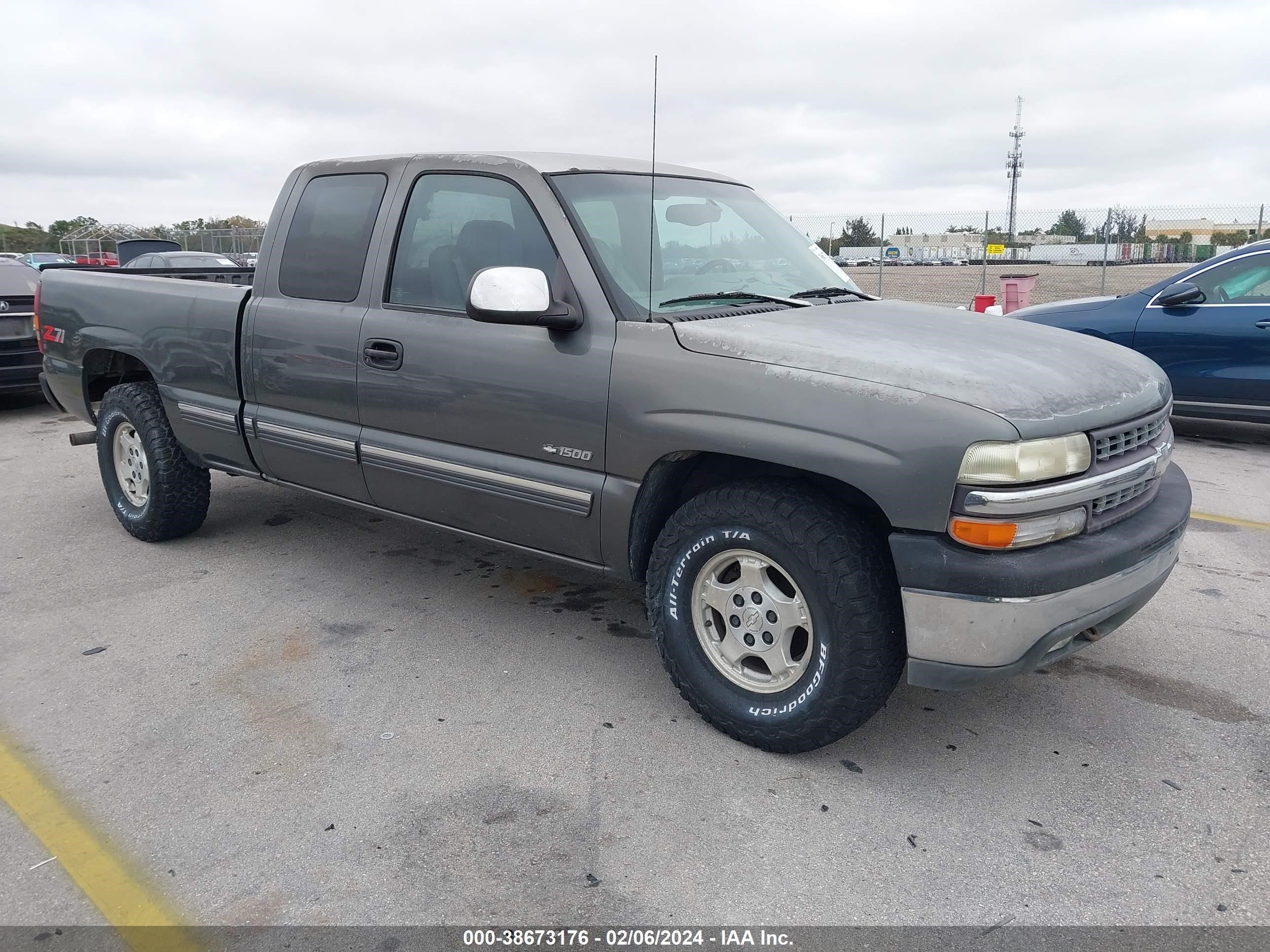 CHEVROLET SILVERADO 2000 2gcek19t2y1234496