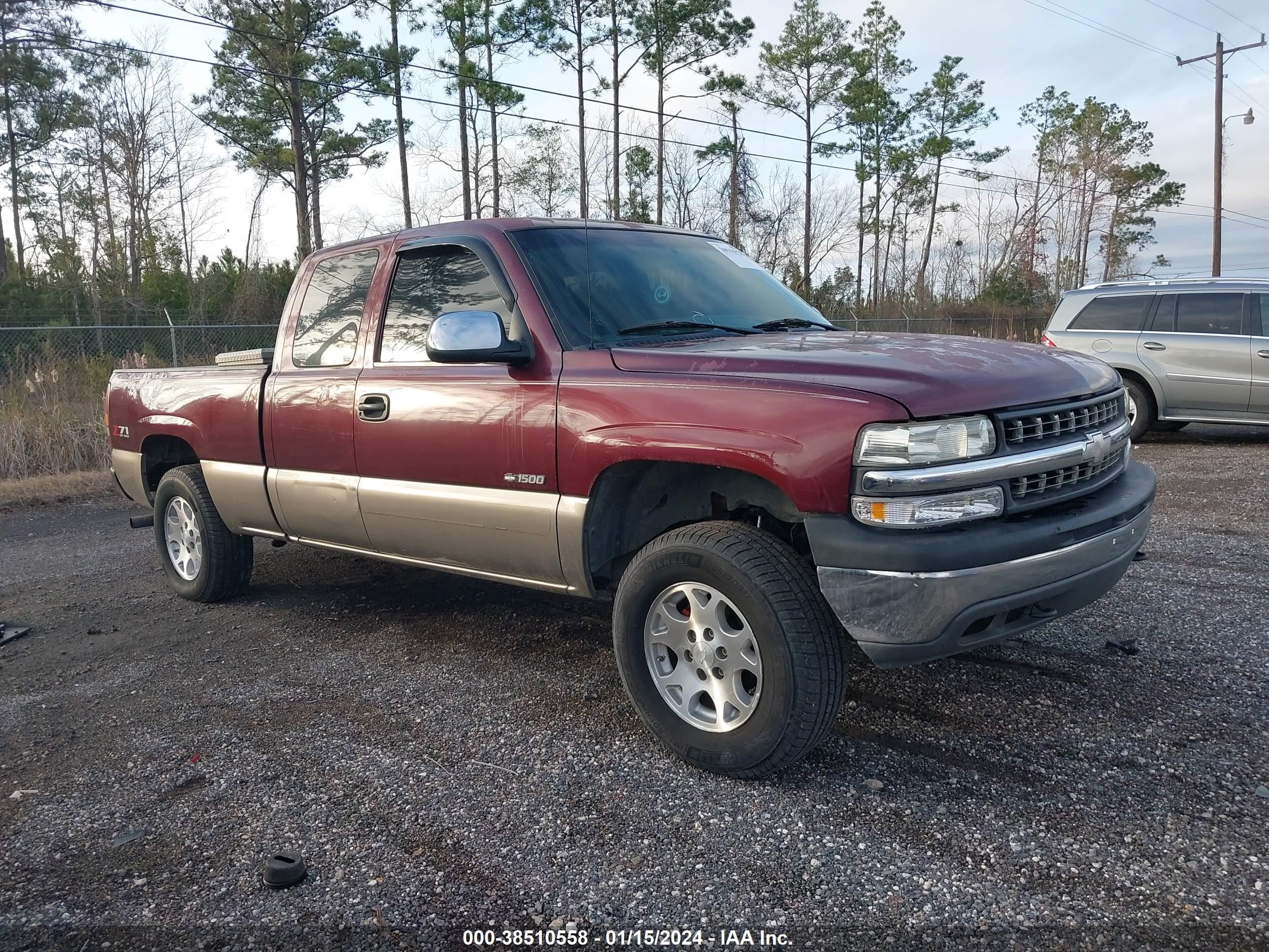 CHEVROLET SILVERADO 2001 2gcek19t311305727