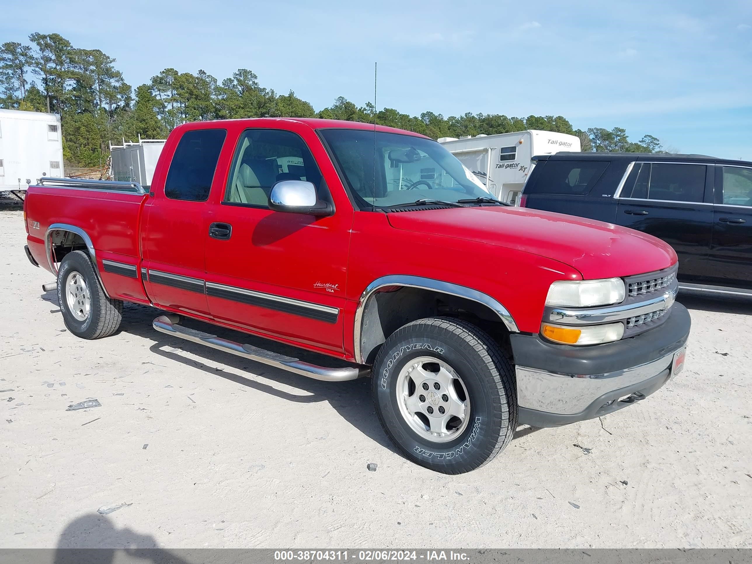 CHEVROLET SILVERADO 2001 2gcek19t311372697