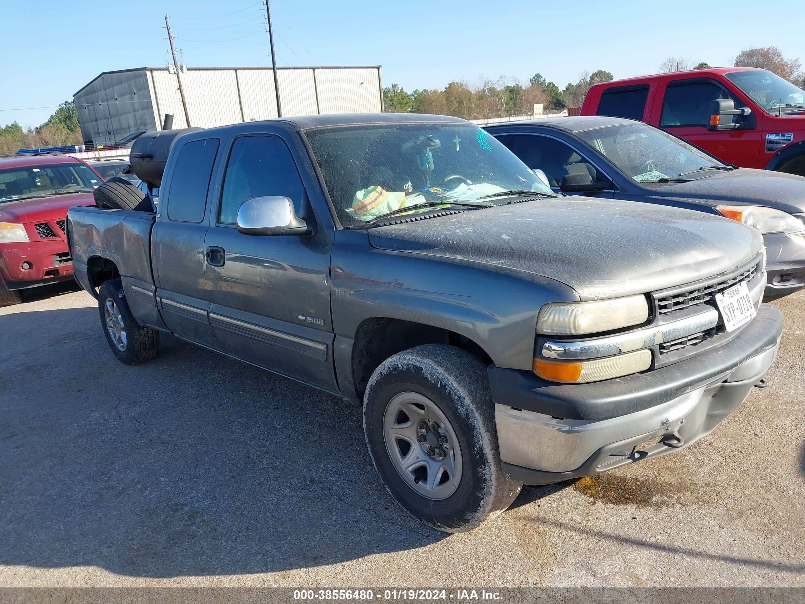 CHEVROLET SILVERADO 2002 2gcek19t321183095